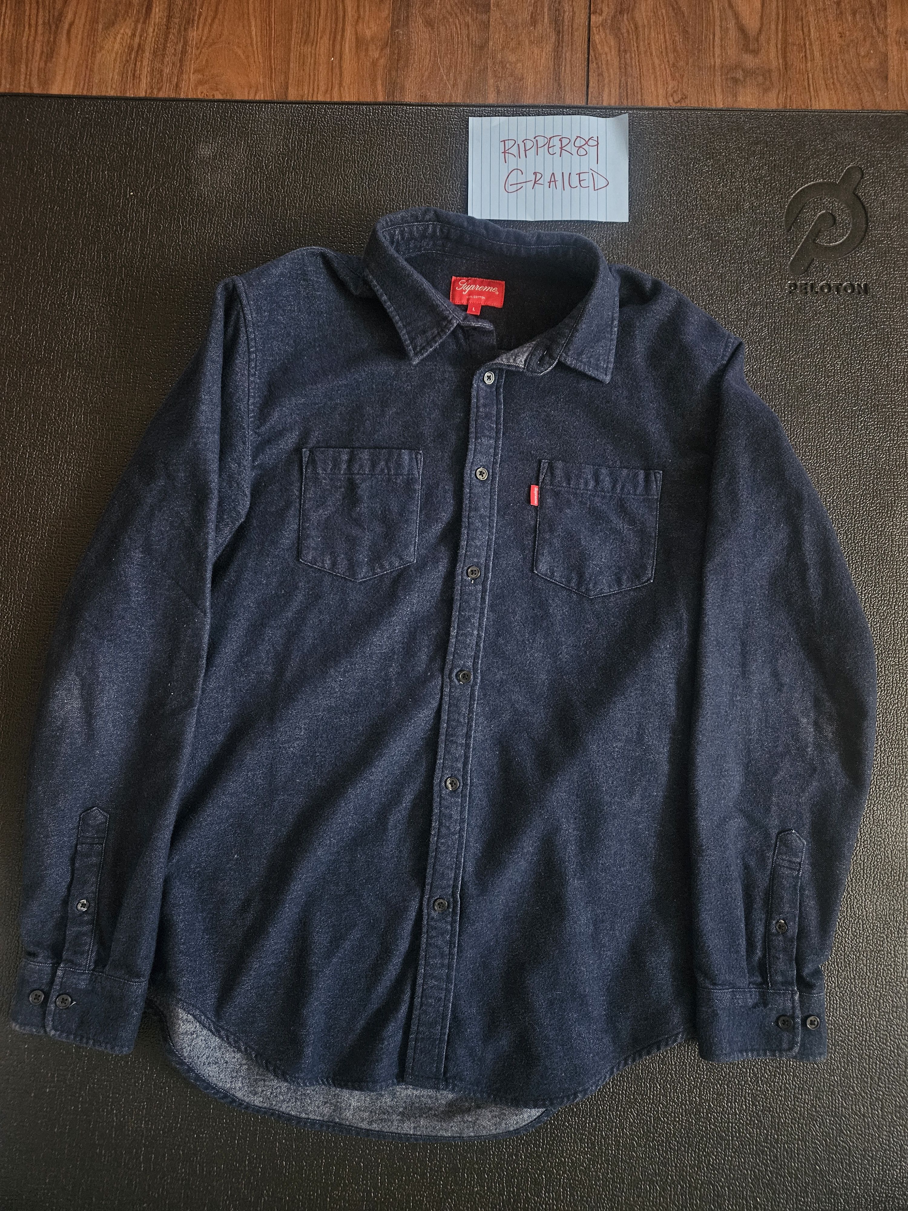 Supreme Supreme Denim Style Button-Up - Size Large Size US L / EU 52-54 / 3 - 1 Thumbnail