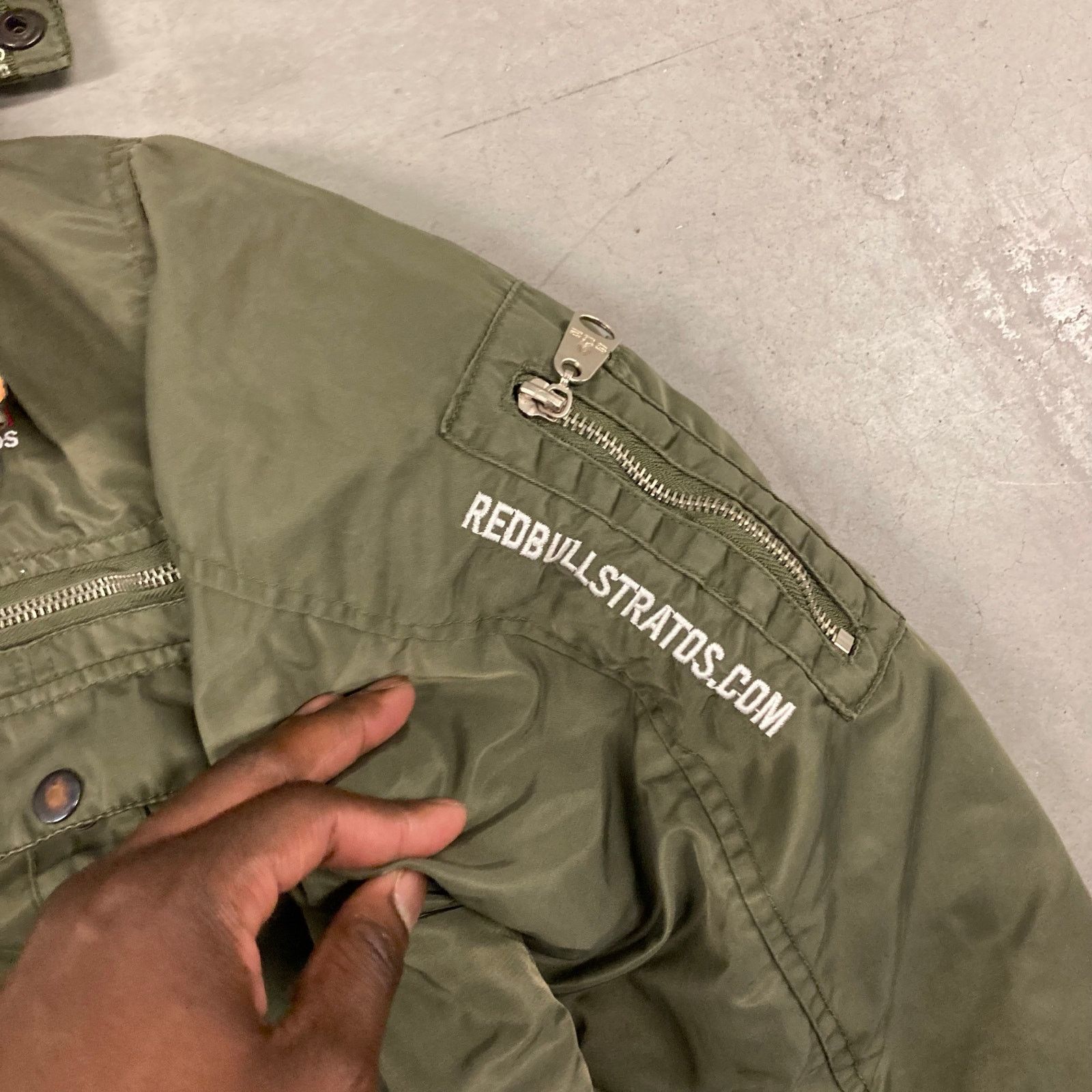 Vintage y2k Felix baumgartner Red Bull stratos zenith patch jacket Size US M / EU 48-50 / 2 - 5 Thumbnail