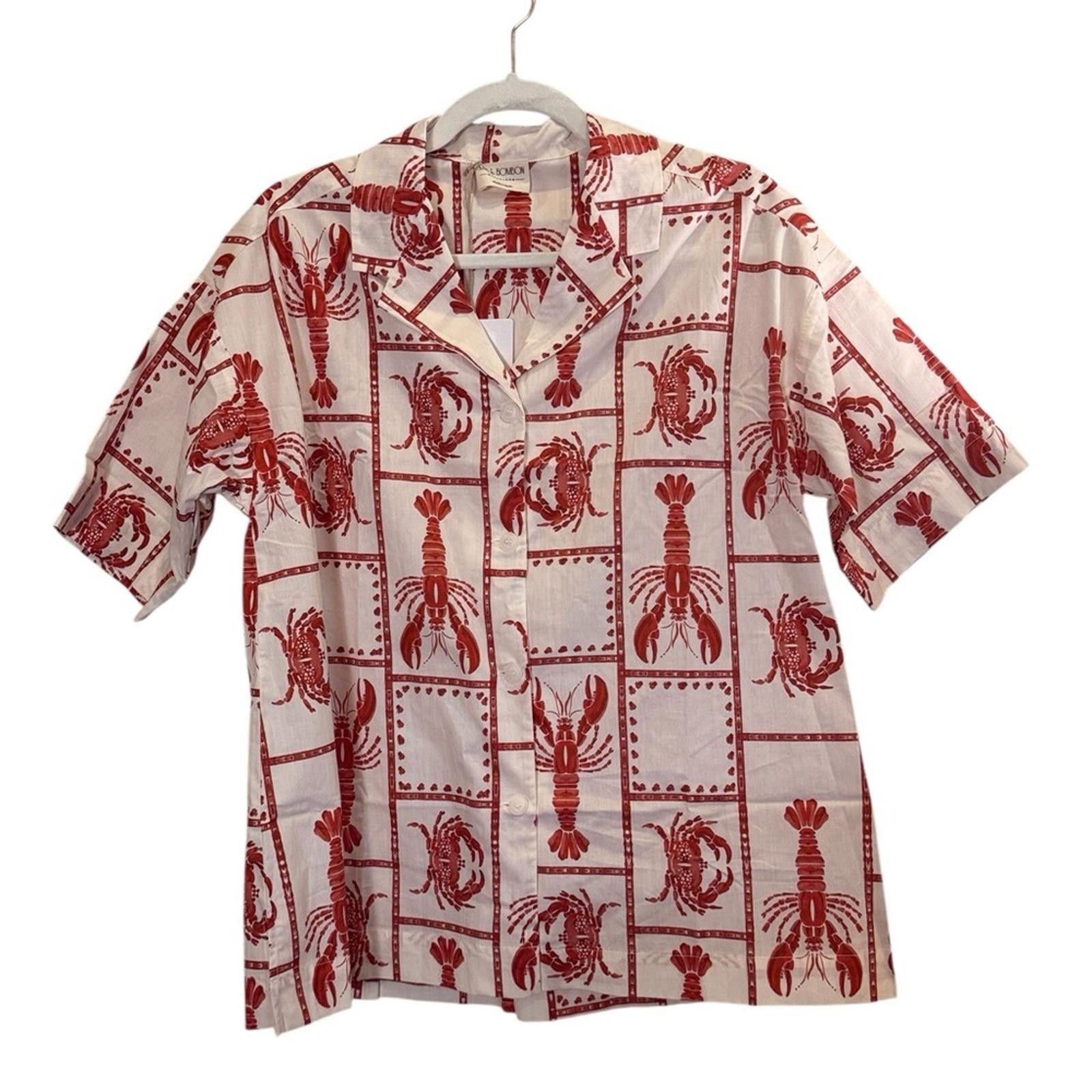 Other Mus & Bombon Lobster and Crab Summer Cotton Shirt sz M Size M / US 6-8 / IT 42-44 - 1 Thumbnail