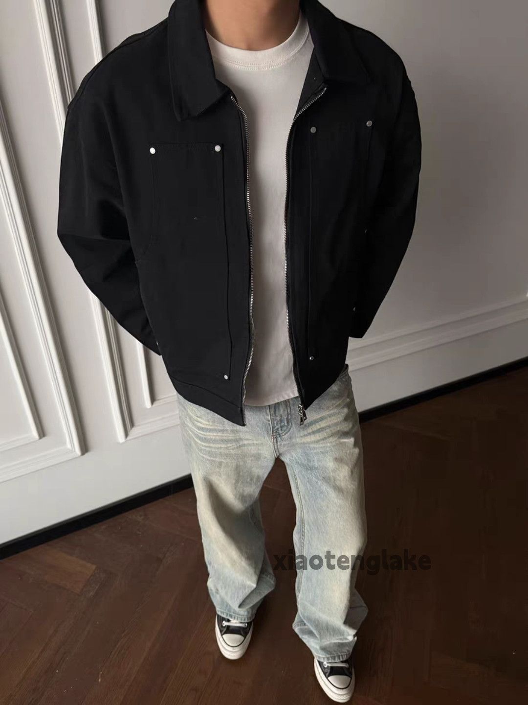 Vintage Unisex outdoor utility Festival cleanfit carpenter jacket Size US L / EU 52-54 / 3 - 1 Thumbnail