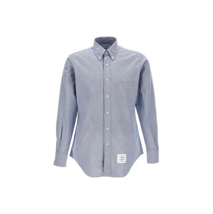Thom Browne Thom Browne Classic Button-Up Shirt for Men Size US S / EU 44-46 / 1 - 1 Thumbnail