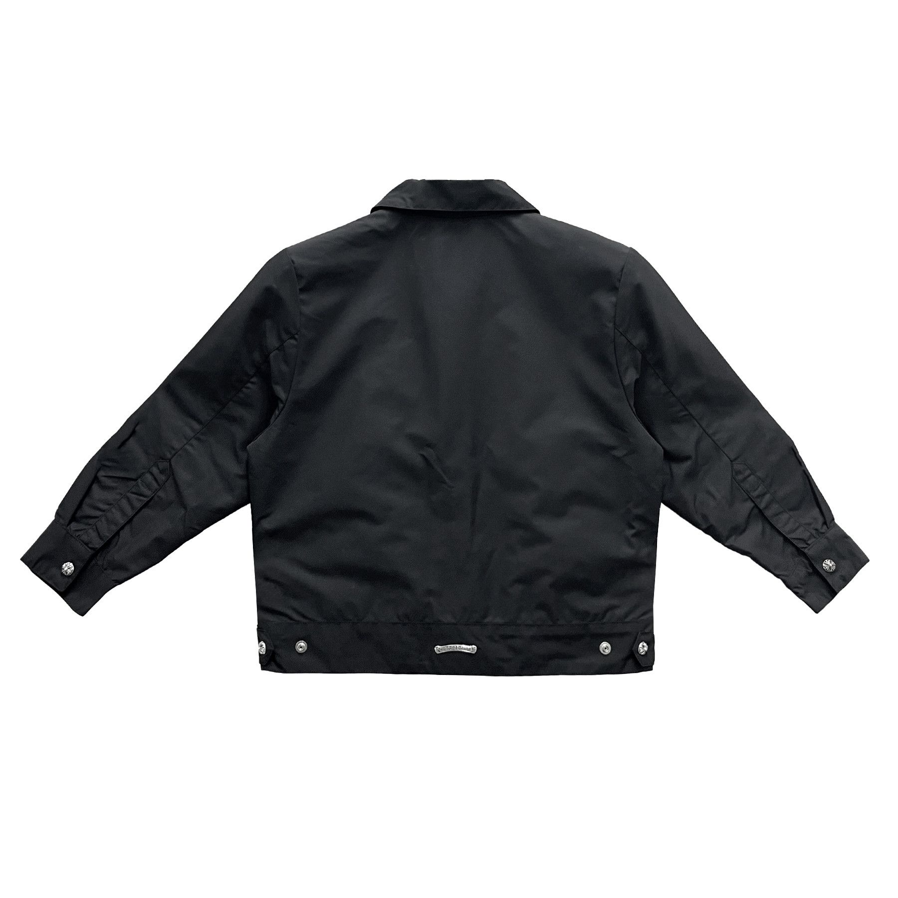 Chrome Hearts Chrome Hearts Black Cross Nylon Utility Zip Shirt Size XS / US 0-2 / IT 36-38 - 2 Thumbnail