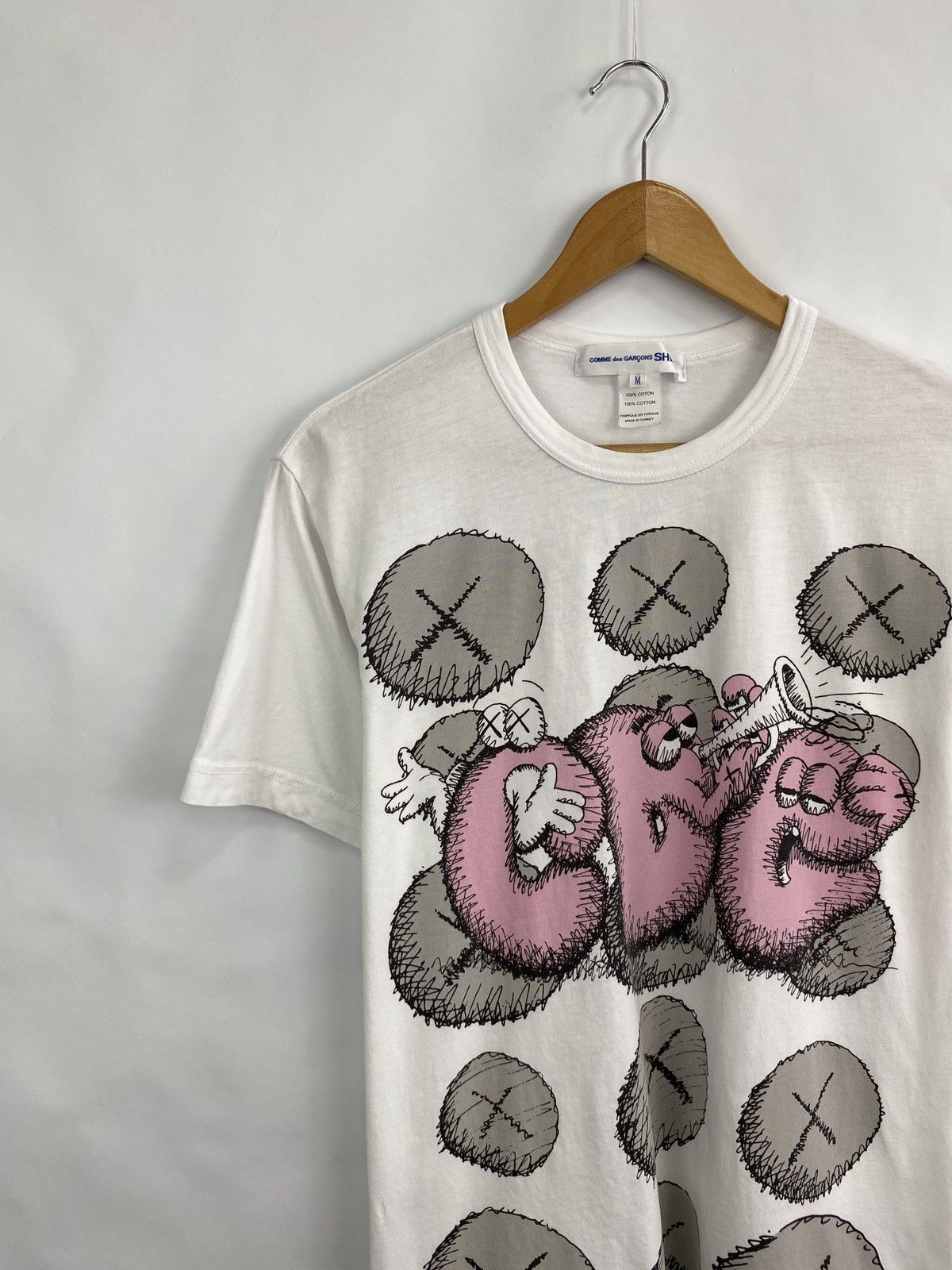 Comme des Garcons Comme Des Garcons Kaws T-Shirt Y2K Rare Retro Hype Size US M / EU 48-50 / 2 - 2 Thumbnail