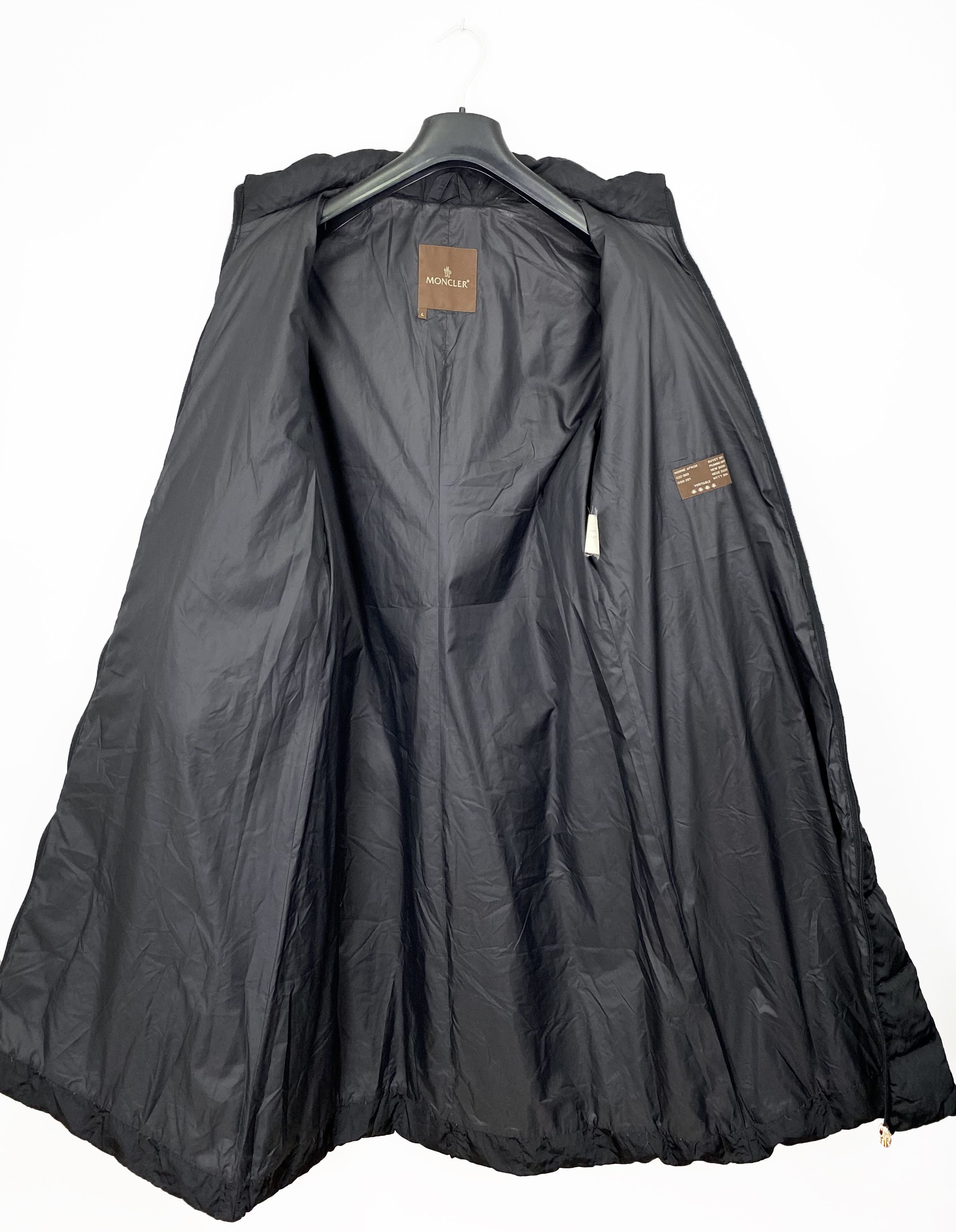 Moncler Grenoble Vintage MONCLER Grenoble Pepper Long Black Down Jacket Size S / US 4 / IT 40 - 9 Thumbnail