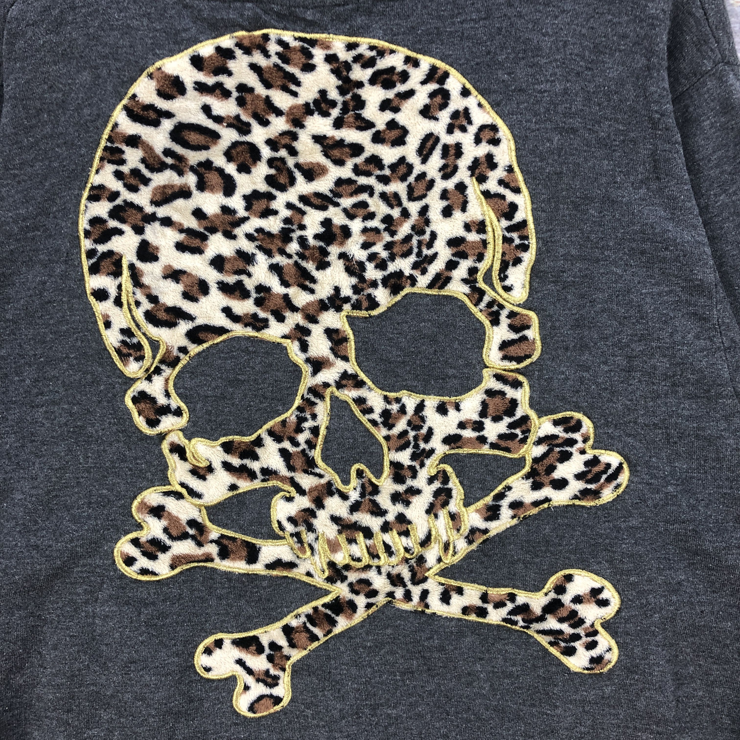Japanese Brand × Vintage Vintage Skulls Hoodie Sweater Pleasant Kindness Sweatshirt Size US L / EU 52-54 / 3 - 12 Thumbnail
