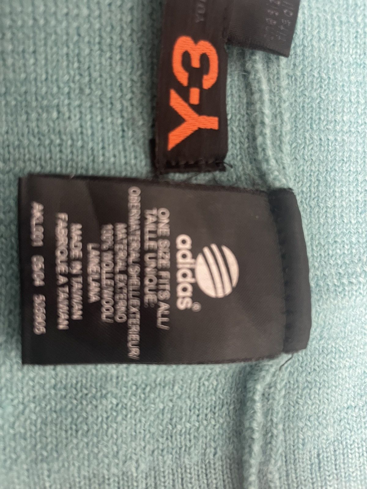 Adidas × Yohji Yamamoto Scarf from the designer Yohji Yamamoto Together with Adidas Size 36 - 7 Thumbnail