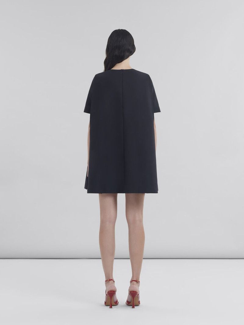 Marni o1f1d3z0326 Flared Dress in Black Size M / US 6-8 / IT 42-44 - 3 Thumbnail