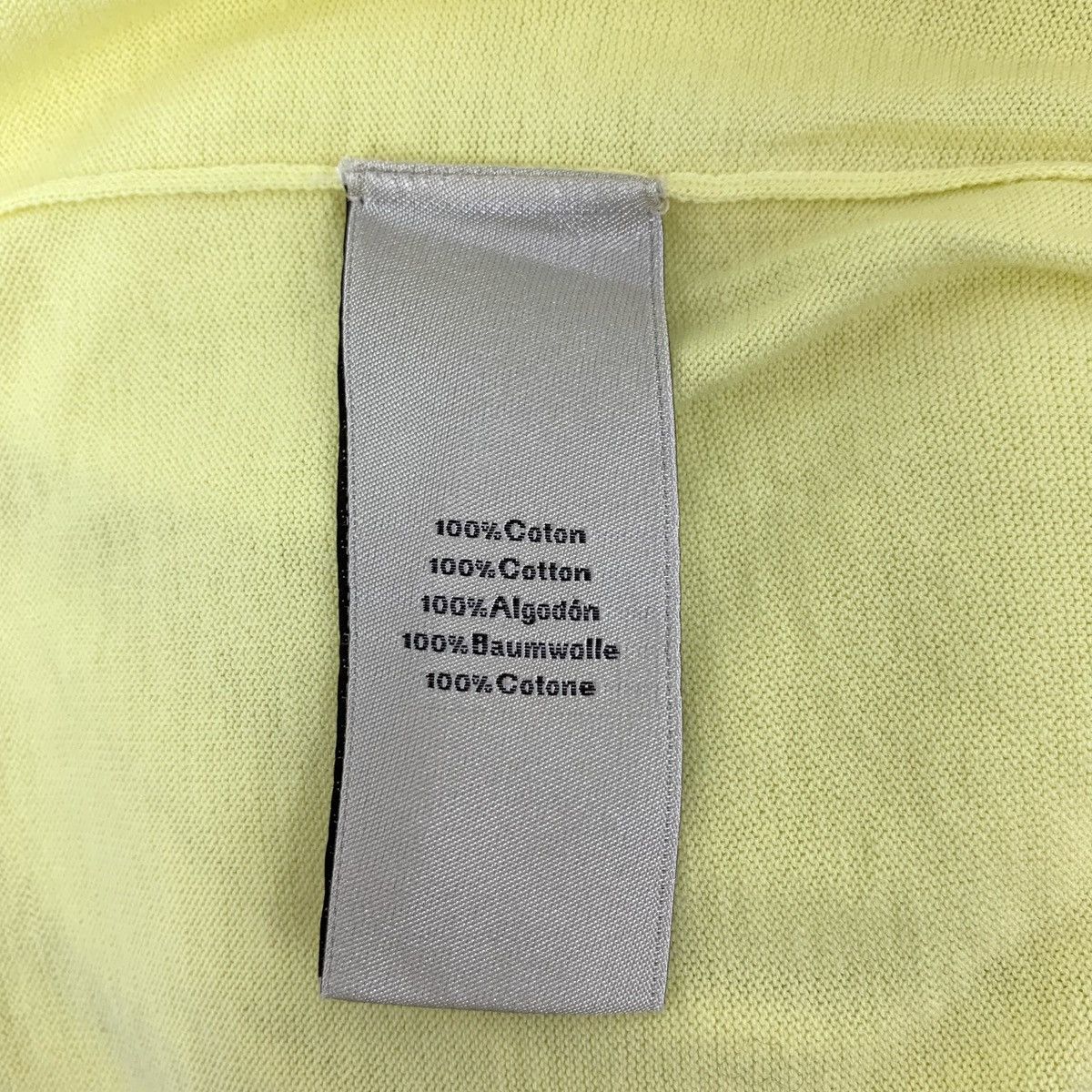 Hermes Hermes Yellow Stripe Cotton Short Sleeve Knit Sweatshirt Size M / US 6-8 / IT 42-44 - 6 Thumbnail