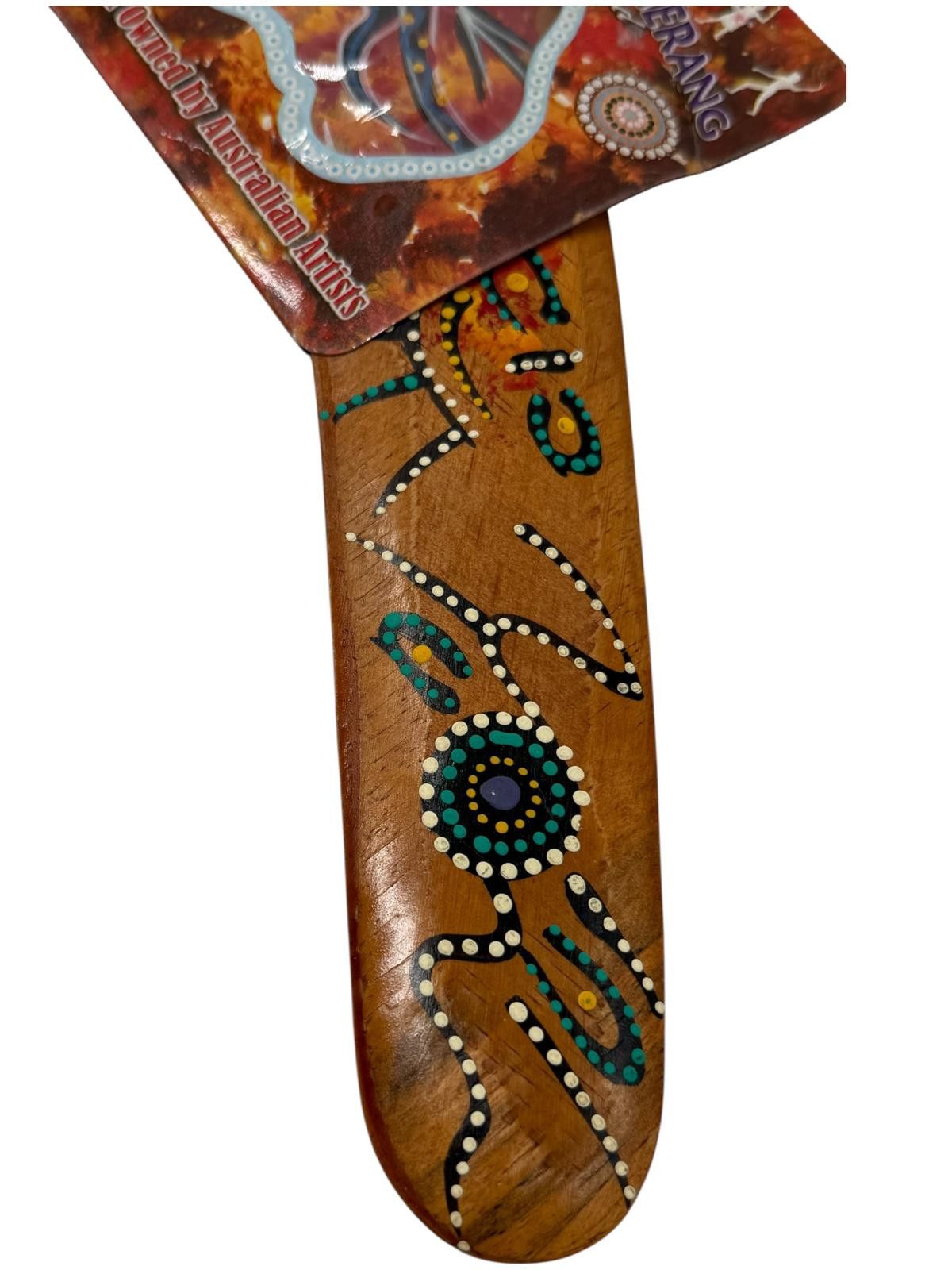 Other Hand Painted Returning Boomerang Designed by World Champion Size ONE SIZE - 3 Thumbnail