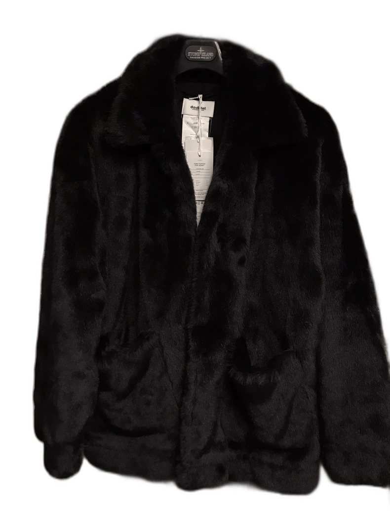 Doublet Limited Edition Black Fur Coat Size US L / EU 52-54 / 3 - 1 Thumbnail