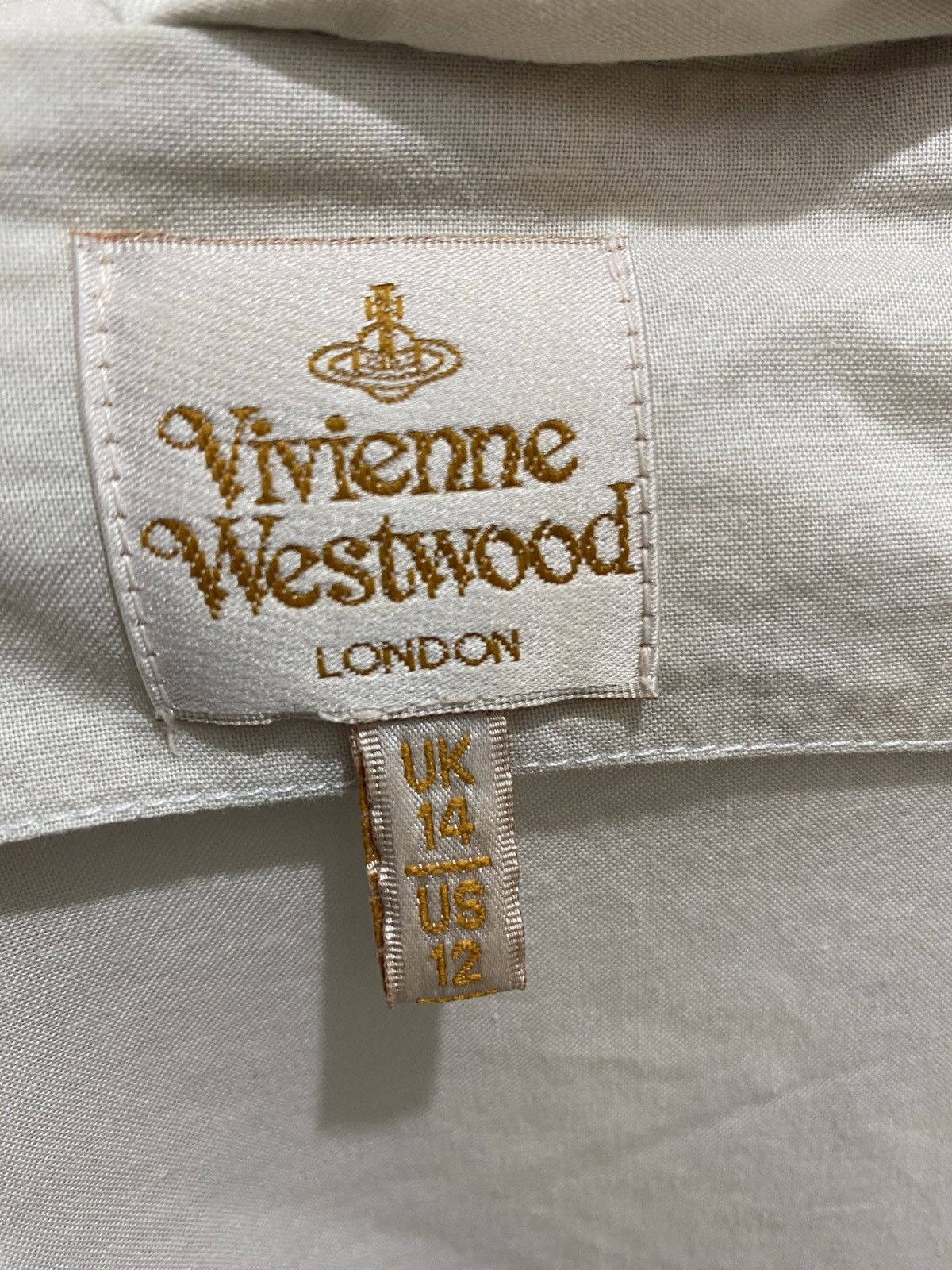 Vivienne Westwood VIVIENNE WESTWOOD GOLD COLLECTION GREY JACKET Size L / US 10 / IT 46 - 10 Thumbnail