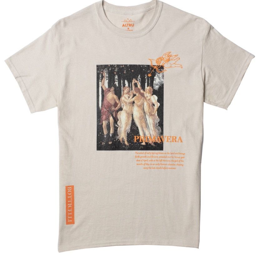 Altru Altru primavera graphic tee shirt t-shirt cream roman art L Size US L / EU 52-54 / 3 - 6 Thumbnail