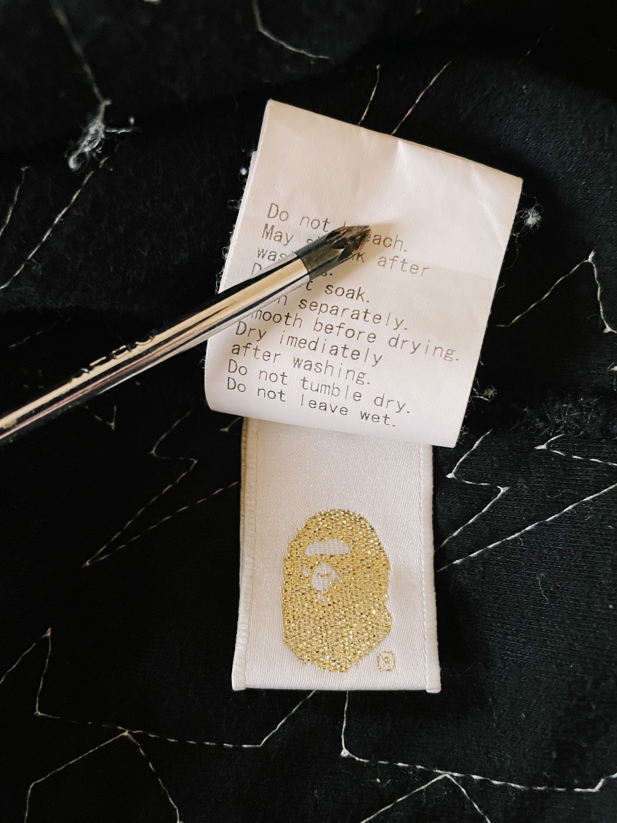 Bape Vintage Bape A Bathing Ape All Over Sta Logo Zip Hoodie Size US M / EU 48-50 / 2 - 5 Thumbnail