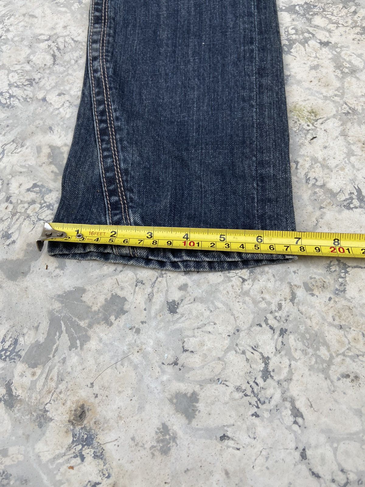 Hysteric Glamour × If Six Was Nine × Le Grande Bleu (L.G.B.) Oririn denim pants comport style Size 25" / US 0 / IT 36 - 14 Thumbnail