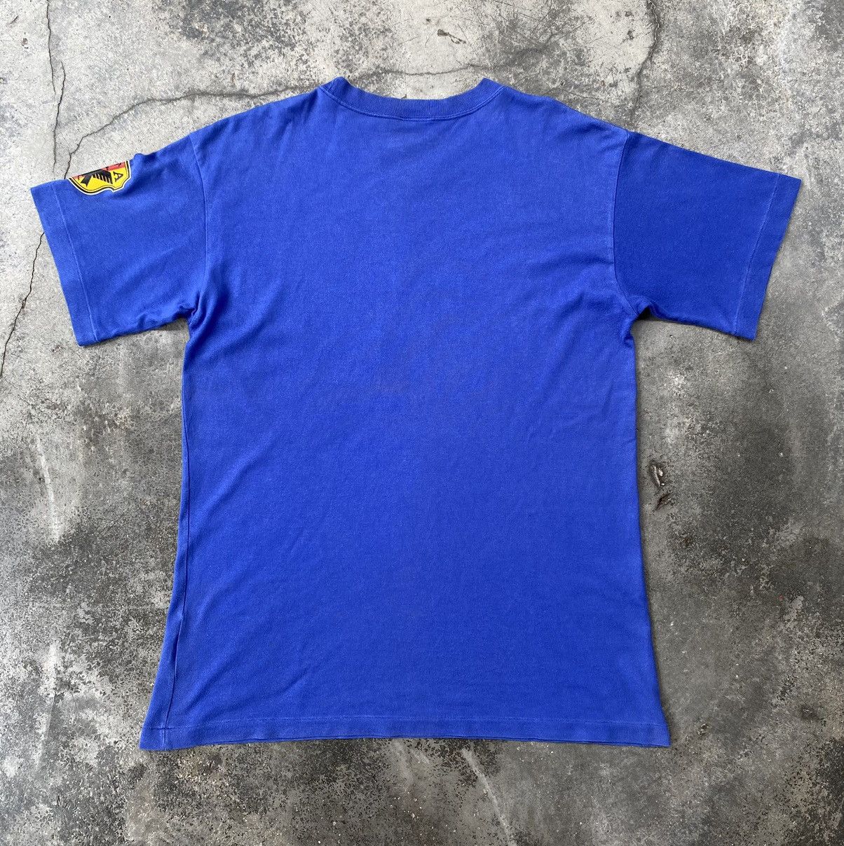 Vintage Rare🔥Vintage 90s Japan Football Fire Flame Center Logo Tees Size US L / EU 52-54 / 3 - 2 Thumbnail