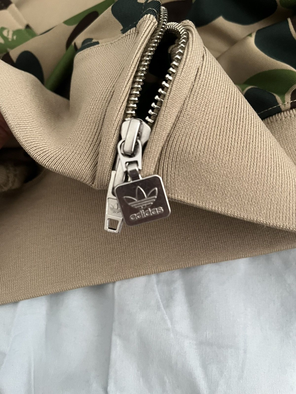 Adidas × Bape Camo Shark Full Zip Hoodie Size US XL / EU 56 / 4 - 10 Thumbnail