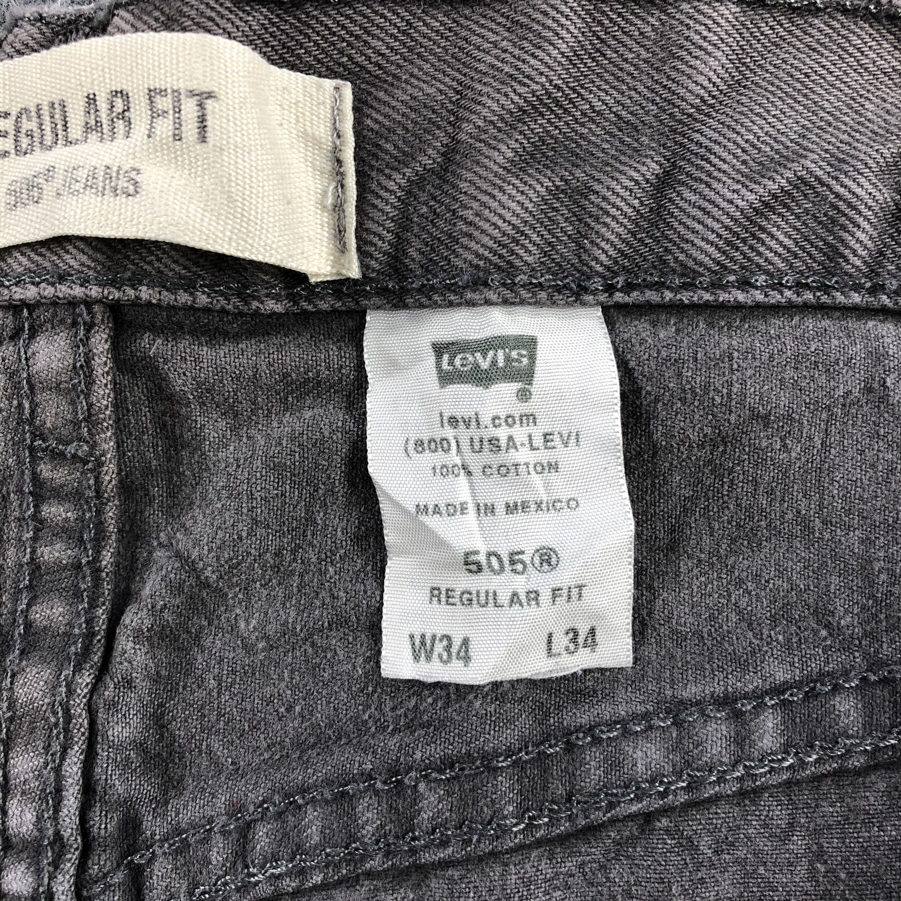 Levi's Vintage Levis 505 Earth Tone Jeans-J2181 Size US 33 - 12 Thumbnail