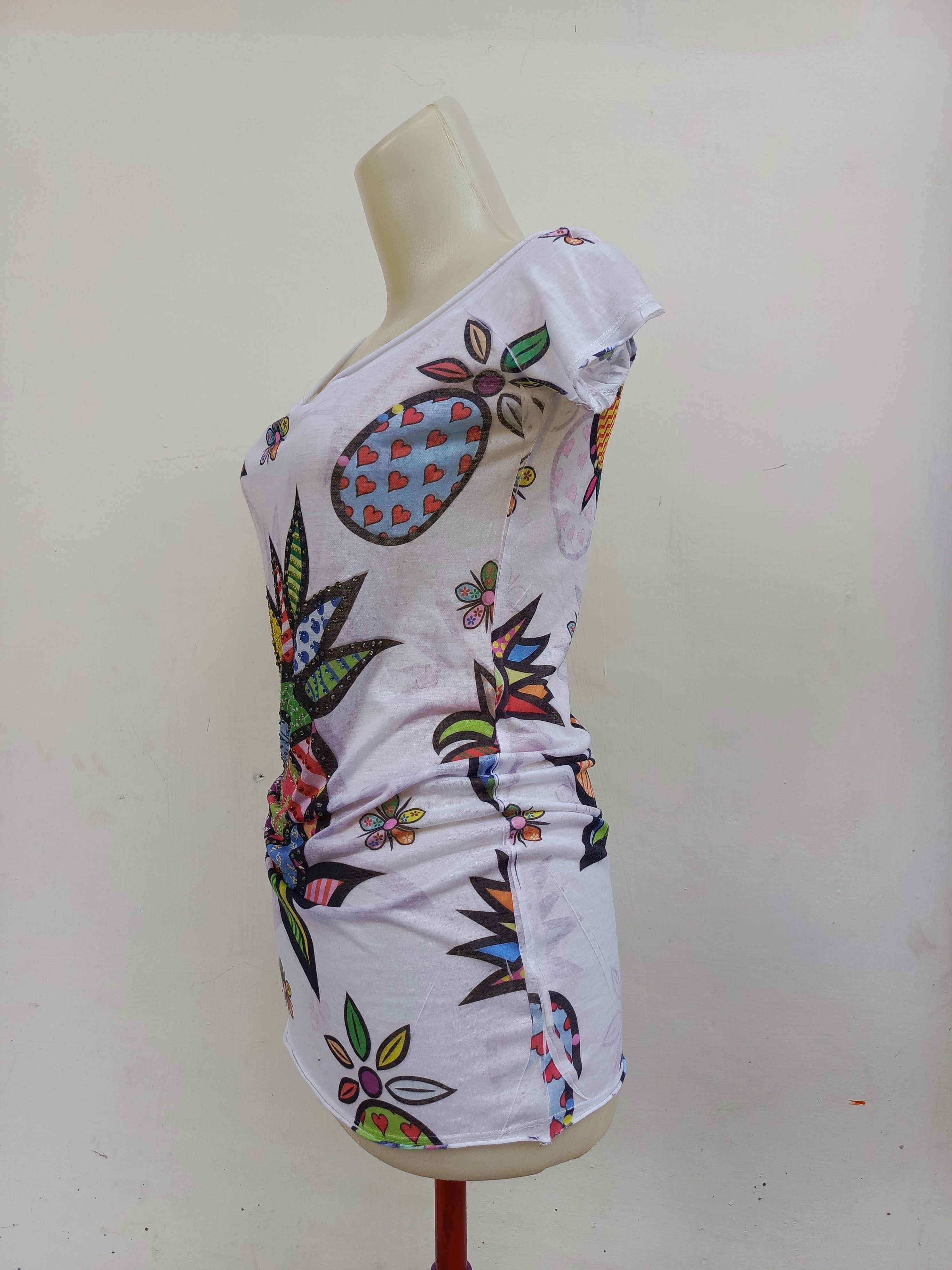 American Retro Retro Apparel Pineapple Scoop Tank Tropical Graphic Tee Size M / US 6-8 / IT 42-44 - 5 Thumbnail