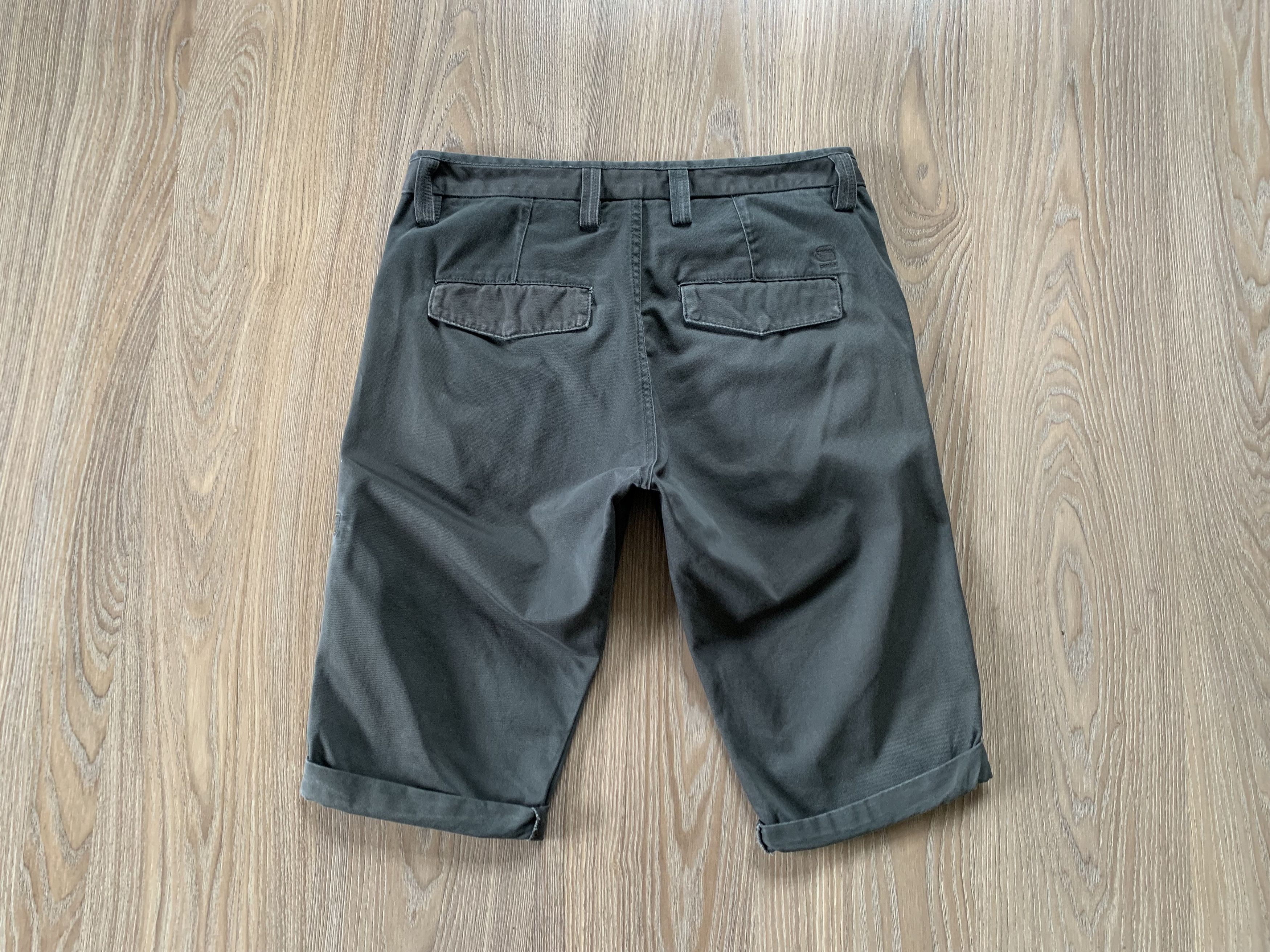 G-Star G Star Raw Correct Line Casual Khaki Shorts Size US 32 / EU 48 - 3 Thumbnail