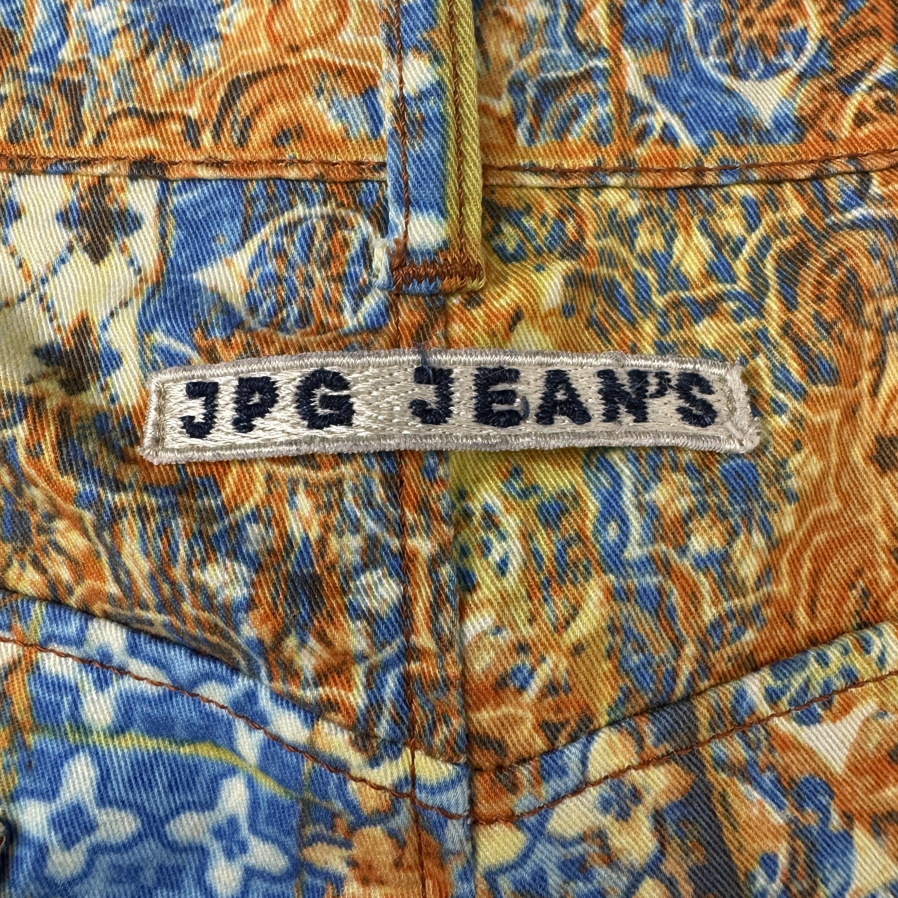 Jean Paul Gaultier Print Jeans Size 31" - 3 Thumbnail