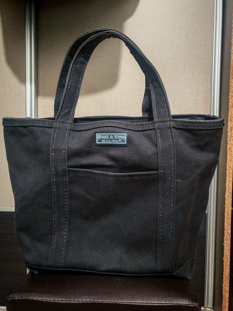 L.L. Bean L.L. Bean Boat & Tote Zip Canvas Bag Made in USA Vintage Size ONE SIZE - 1 Thumbnail