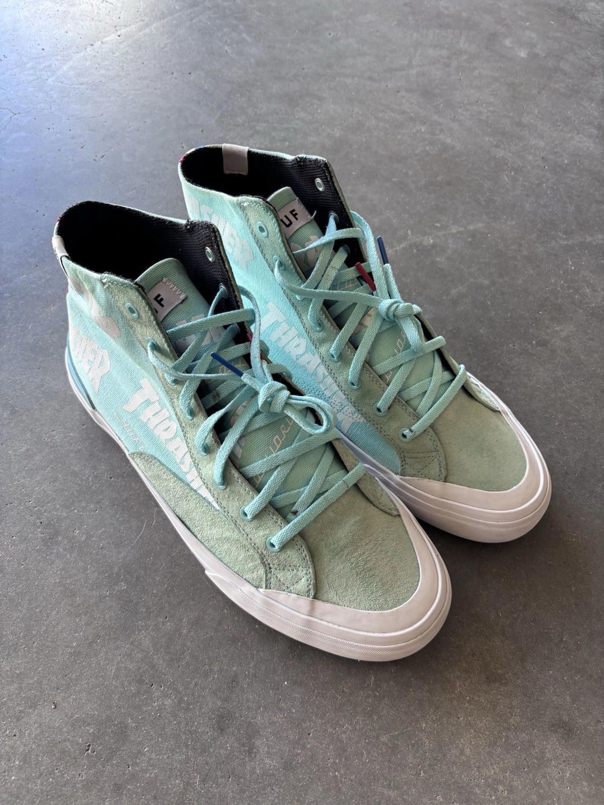 Huf Size 11 - 2016 Huf X Thrasher Classic Hi Mint Size US 11 / EU 44 - 5 Thumbnail