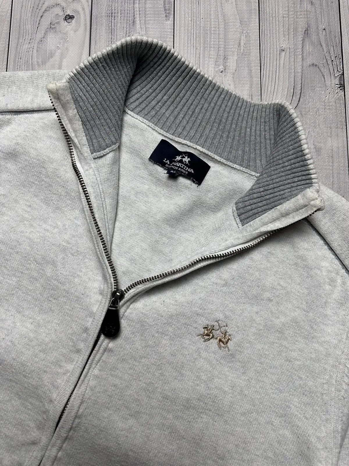La Martina Vintage La Martina jacket sweater size M logo Size US M / EU 48-50 / 2 - 2 Thumbnail