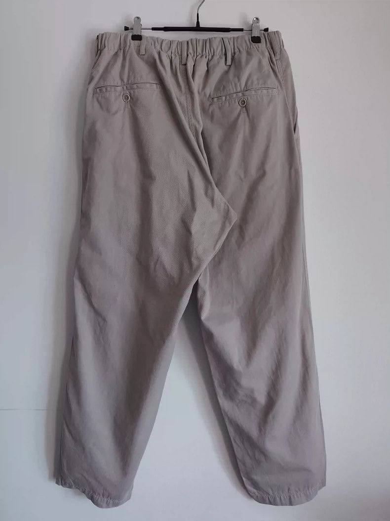 Yohji Yamamoto Yohji Yamamoto size 3 Cotton elasticated lace up pants Size US 28 / EU 44 - 2 Thumbnail