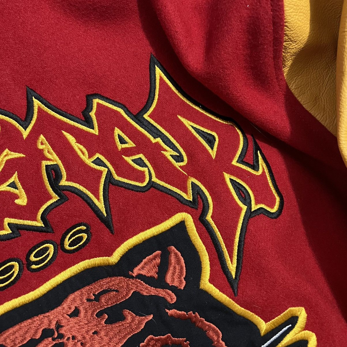 HELLSTAR Hellstar Werewolf Letterman Varsity Jacket Size US L / EU 52-54 / 3 - 17 Thumbnail