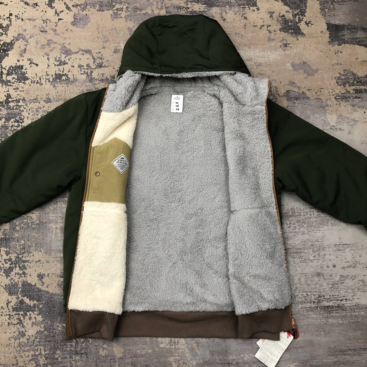 Japanese Brand Y649 KRIFF MAYER FLEECE REVERSIBLE JACKETS Size US L / EU 52-54 / 3 - 5 Thumbnail