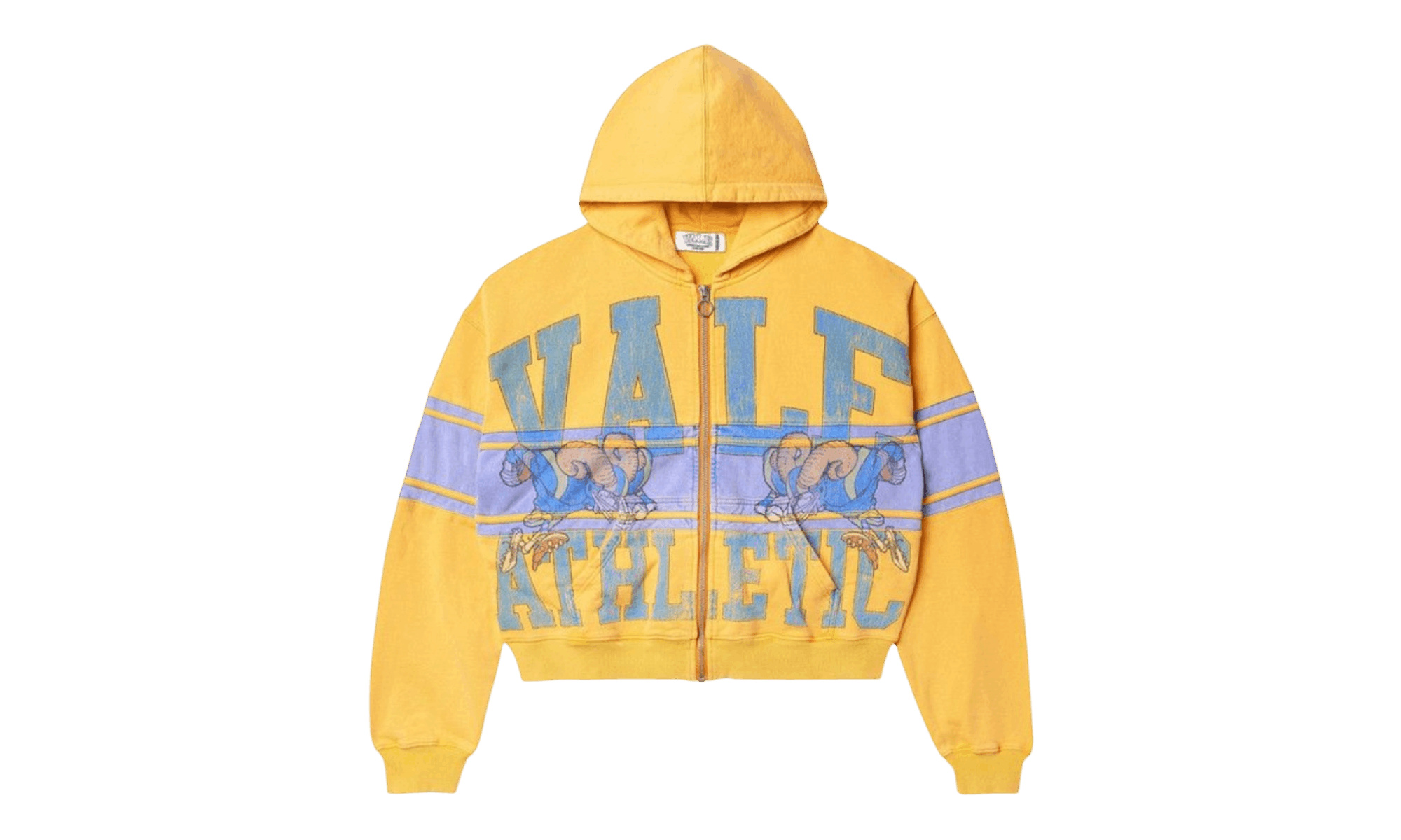 Vale Forever Bighorn Zip Up Hoodie Yellow (PreOwned) Size US XL / EU 56 / 4 - 1 Preview