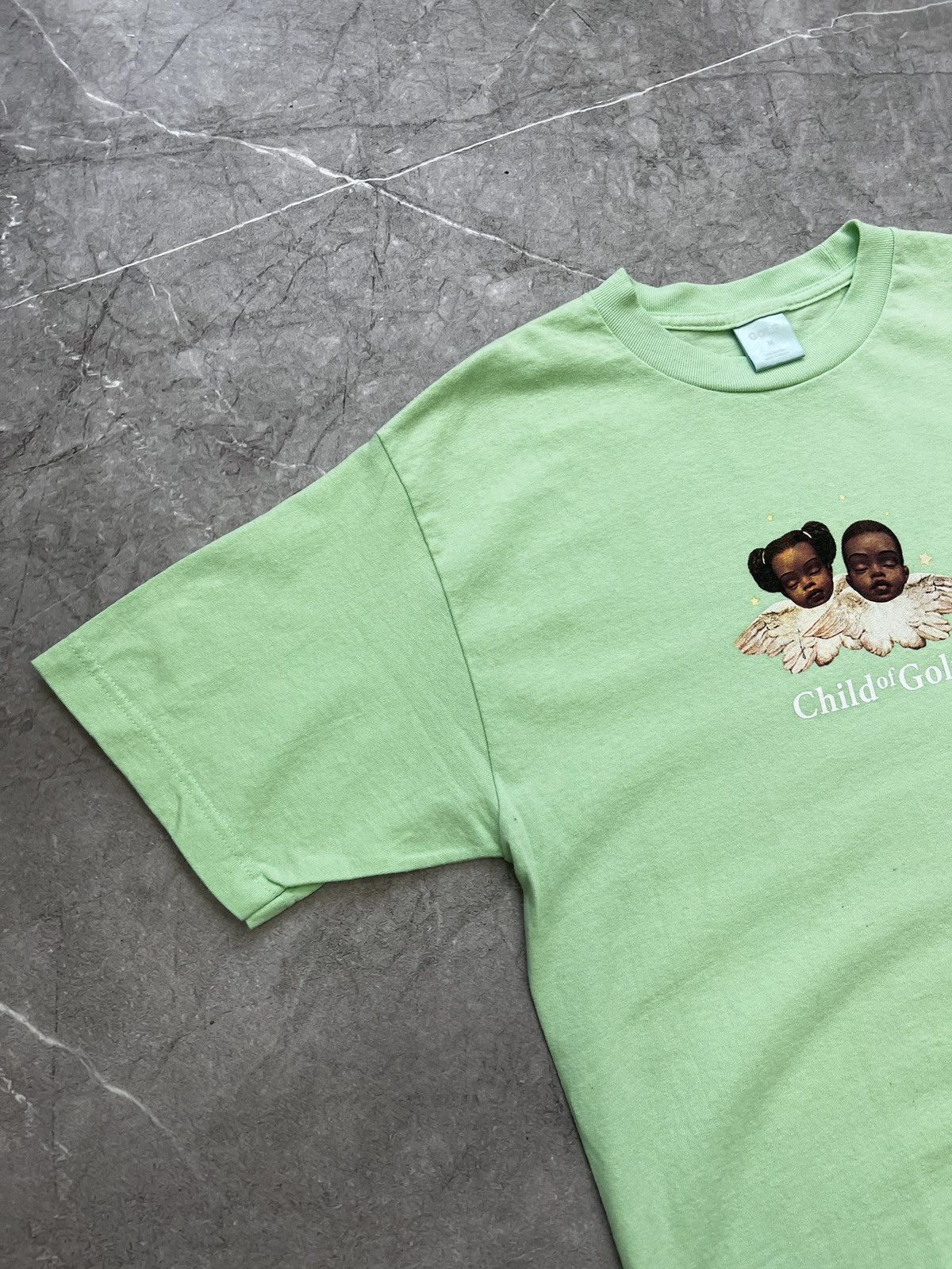 Golf Wang Golf Wang Child of Golf Logo Tee Size Medium Size US L / EU 52-54 / 3 - 3 Thumbnail