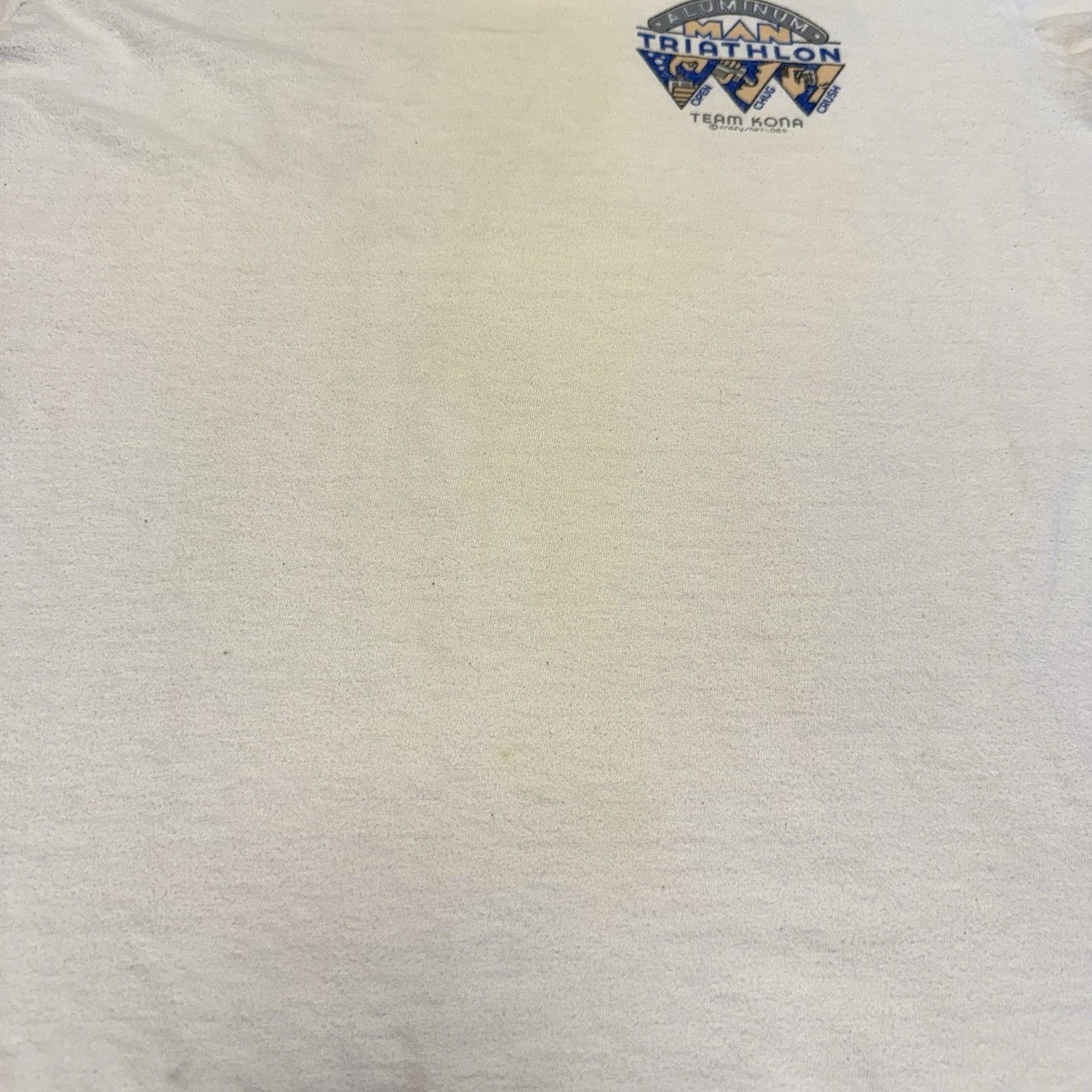 Vintage Vintage 80s Crazy Shirts Kona Triathlon T Shirt Mens Medium Size US M / EU 48-50 / 2 - 7 Thumbnail
