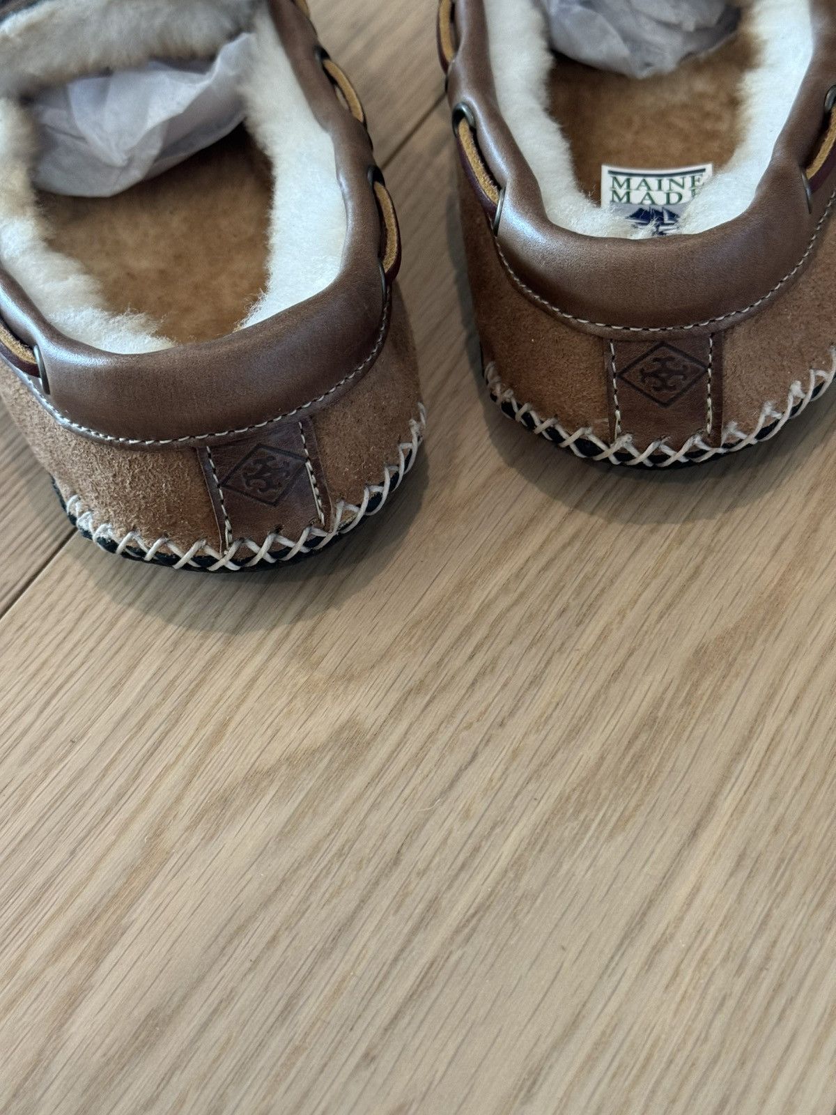 Quoddy Quoddy Fireside Slippers - Green Plaid Size US 8 / IT 38 - 7 Thumbnail