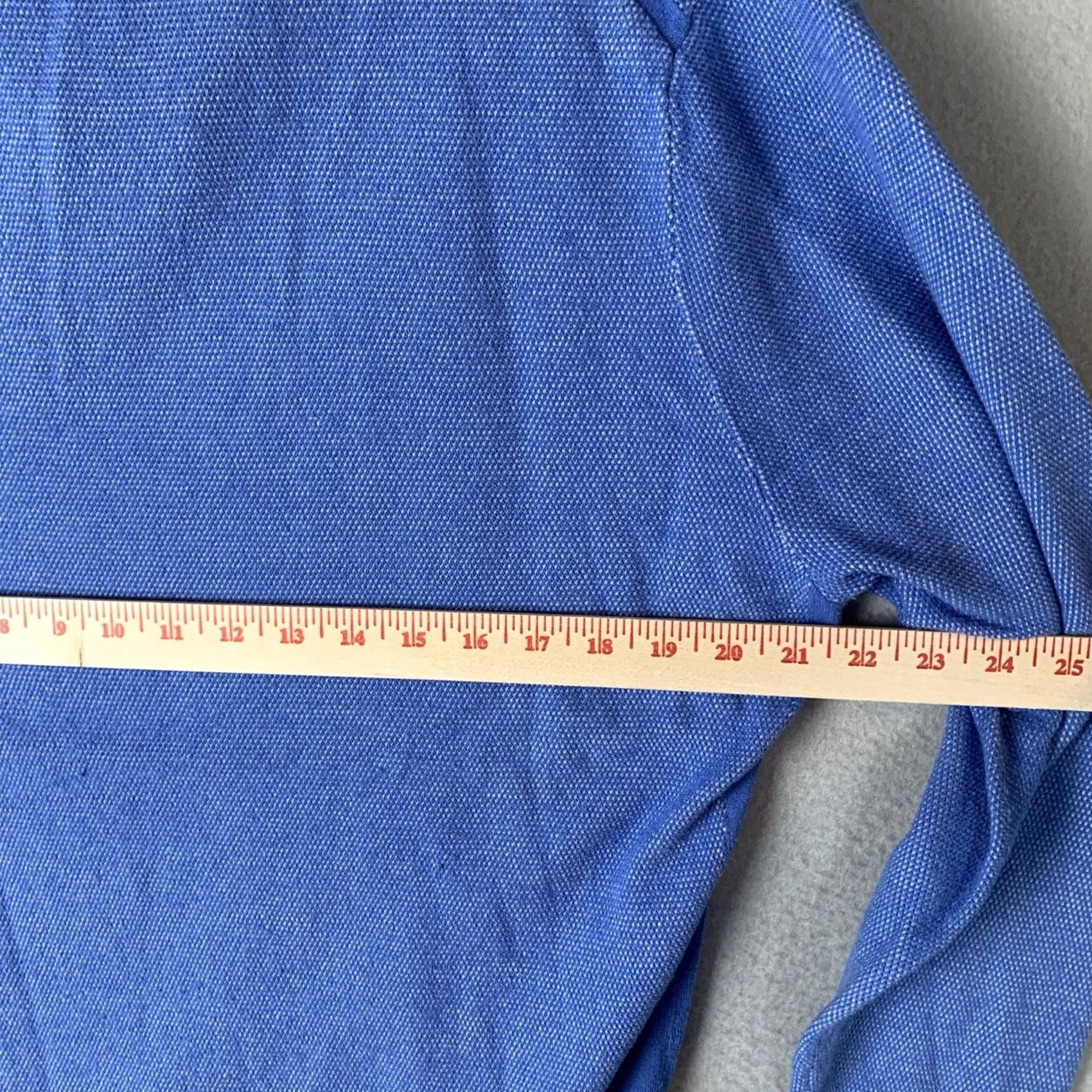 Tommy Bahama Tommy Bahama Shirt Men L Blue Island Zone 1/4 Zip Sweater Cotton Knit Pullover Casual Travel Size US L / EU 52-54 / 3 - 6 Thumbnail
