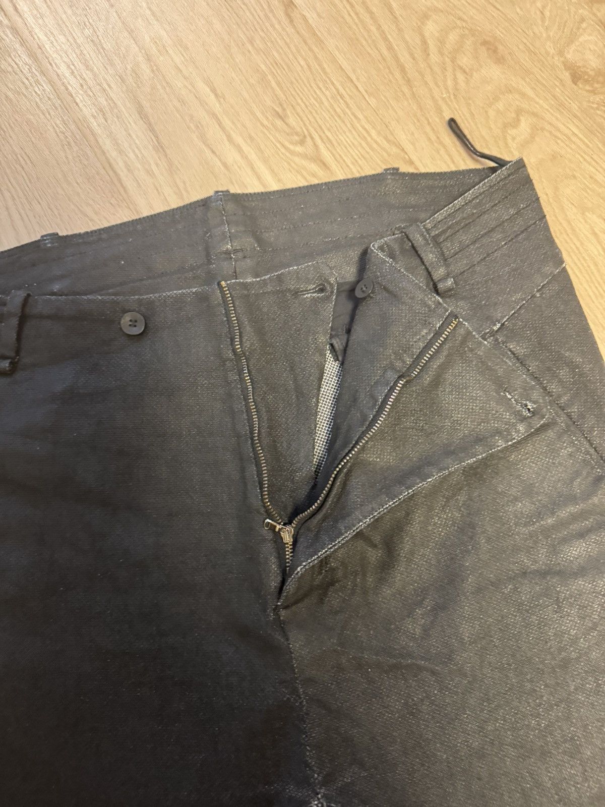 Masnada Masnada Coated Cotton Trousers (US 36) Size US 36 / EU 52 - 7 Thumbnail