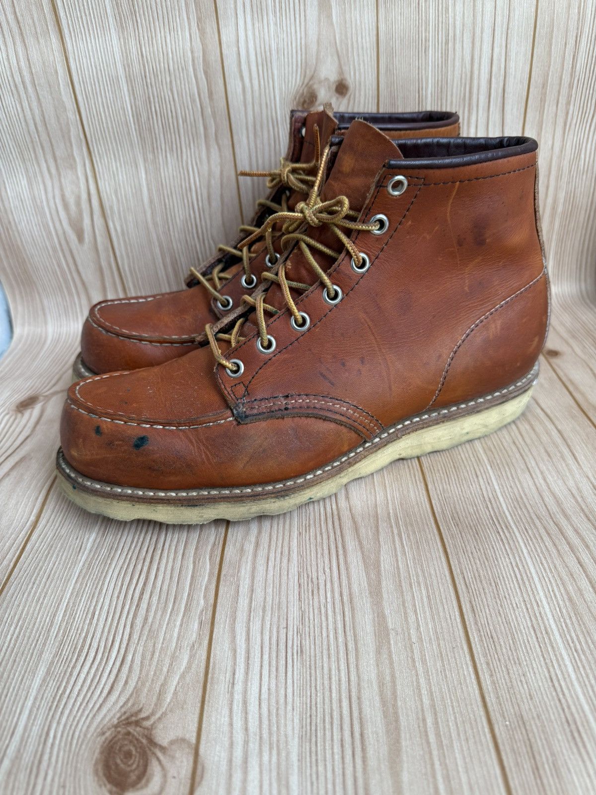 Red Wing Irish setter moc toe boots Size US 8 / EU 41 - 2 Thumbnail