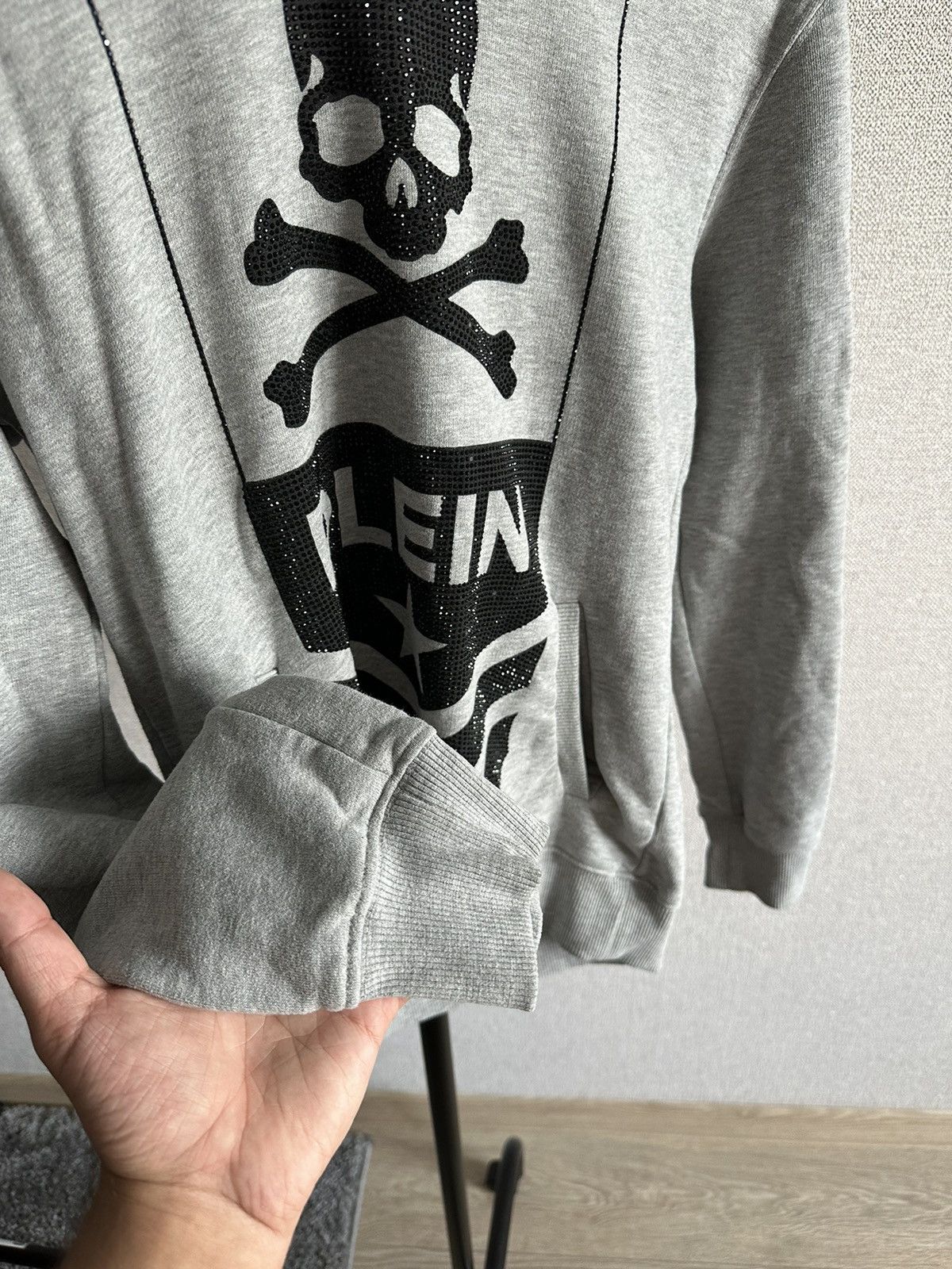 Philipp Plein Philipp Plein Limited Edition Skull Rhinestone Hoodie Size US M / EU 48-50 / 2 - 3 Thumbnail