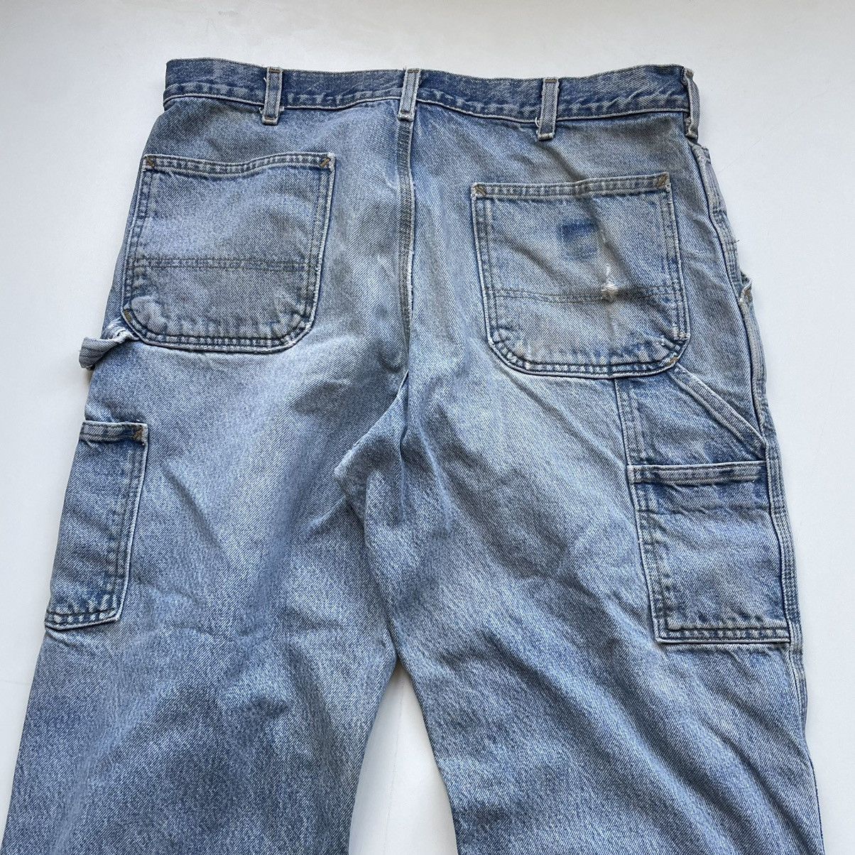 Carhartt × Vintage Vintage 90s Y2K Carhartt Distressed Denim Jeans 36x32 Rare Size US 36 / EU 52 - 5 Thumbnail