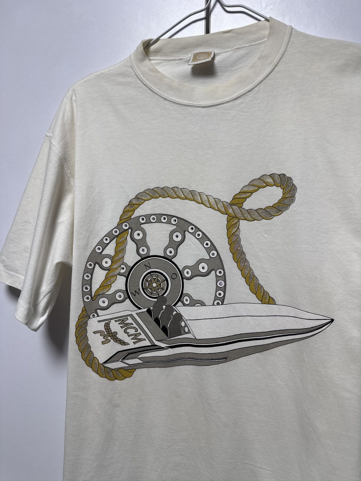MCM MCM printed t-shirt luxury Size L / US 10 / IT 46 - 3 Thumbnail