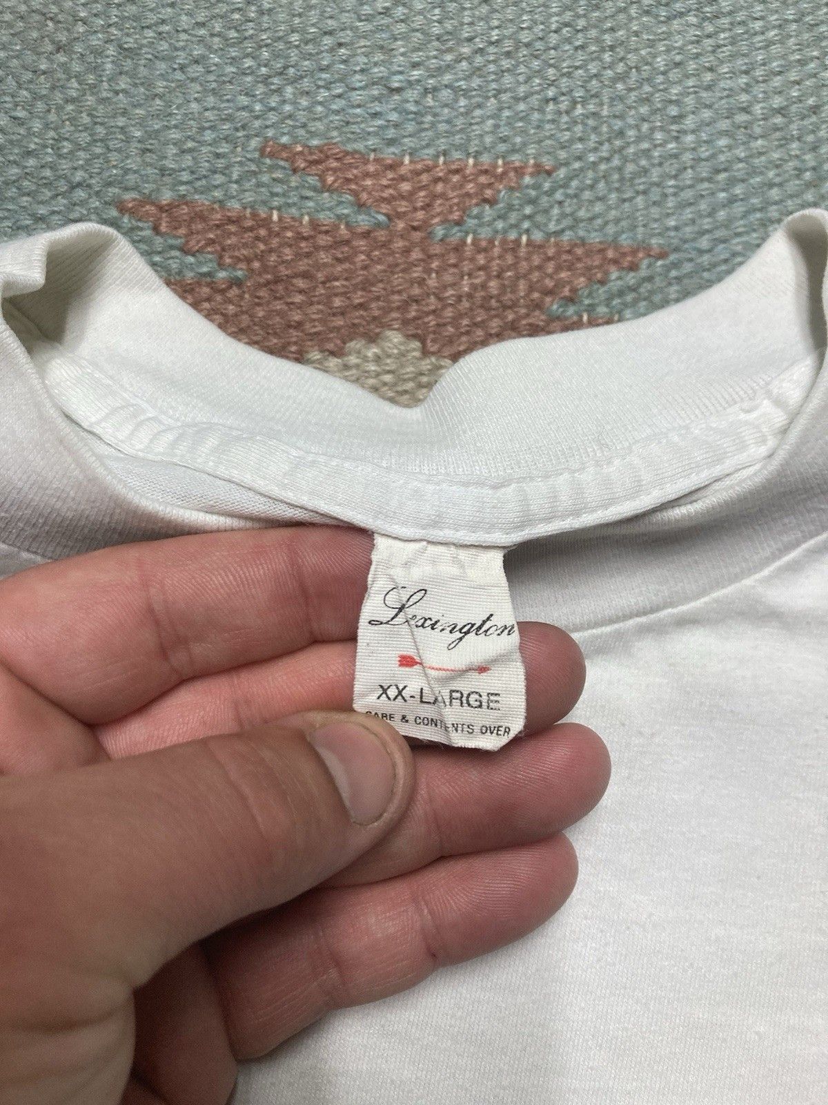 Vintage 80s t shirt sweet shoals Alabama soft single stitch boxy XL Size US L / EU 52-54 / 3 - 6 Thumbnail