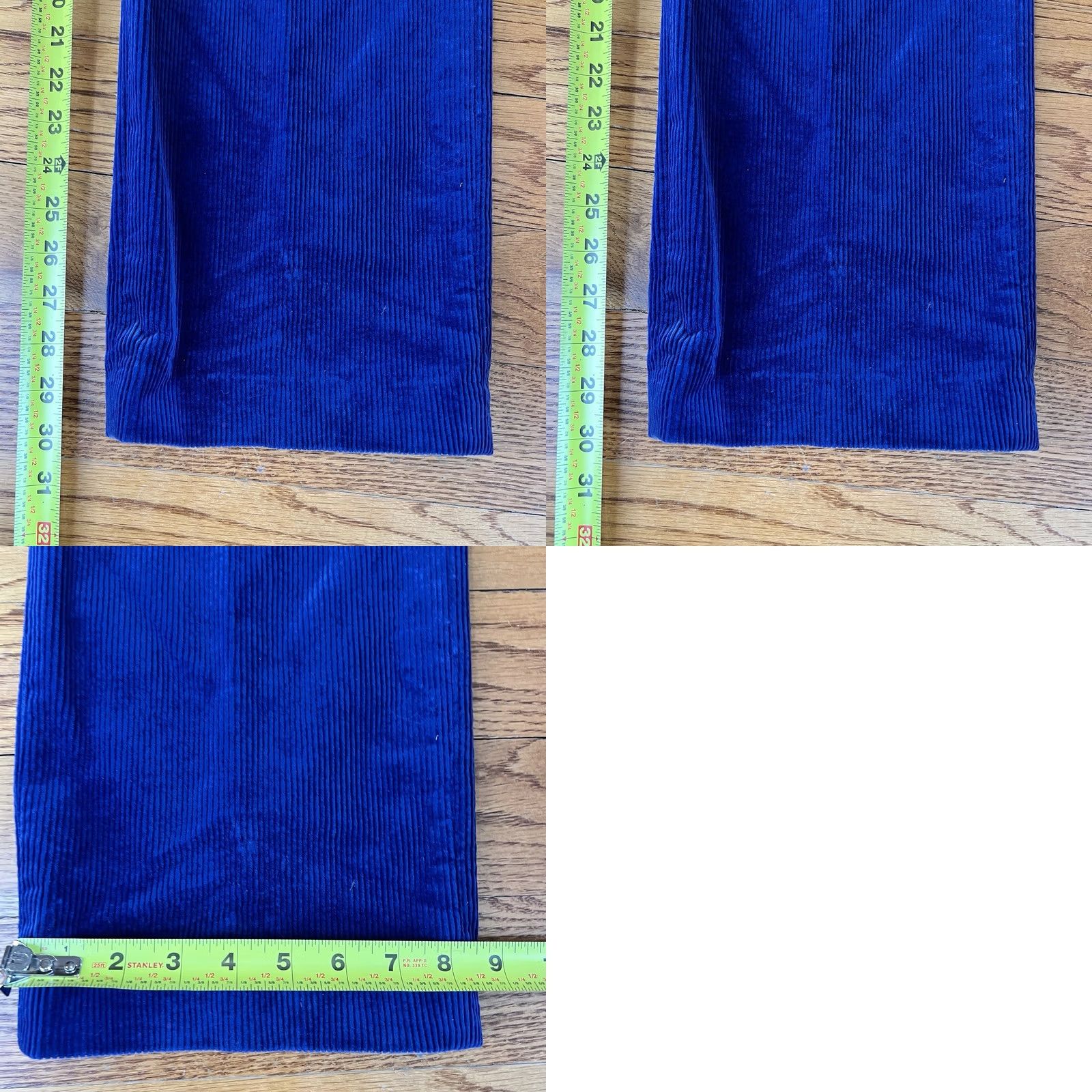 Ralph Lauren VINTAGE Ralph Lauren Mens Pants Dress Pants Corduroy 36x30 Blue 90s Straight Pocket Mens Size US 36 / EU 52 - 9 Thumbnail