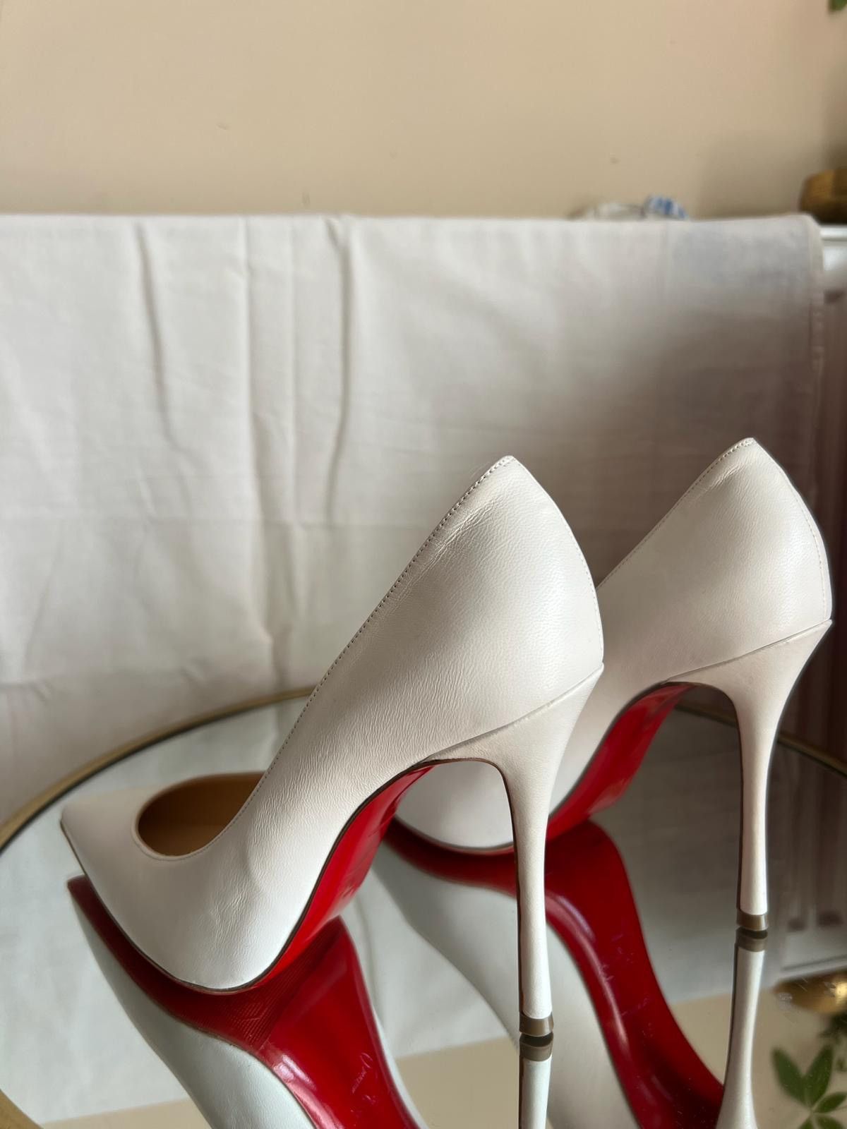 Christian Louboutin White So Kate Size US 6.5 / IT 36.5 - 2 Thumbnail