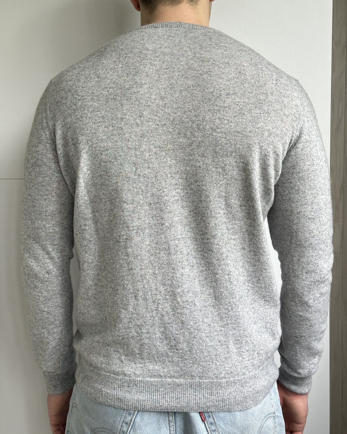 Aquascutum Aquascutum London Men's Grey Alpaca & Wool Sweater Size XL Size US XL / EU 56 / 4 - 4 Thumbnail