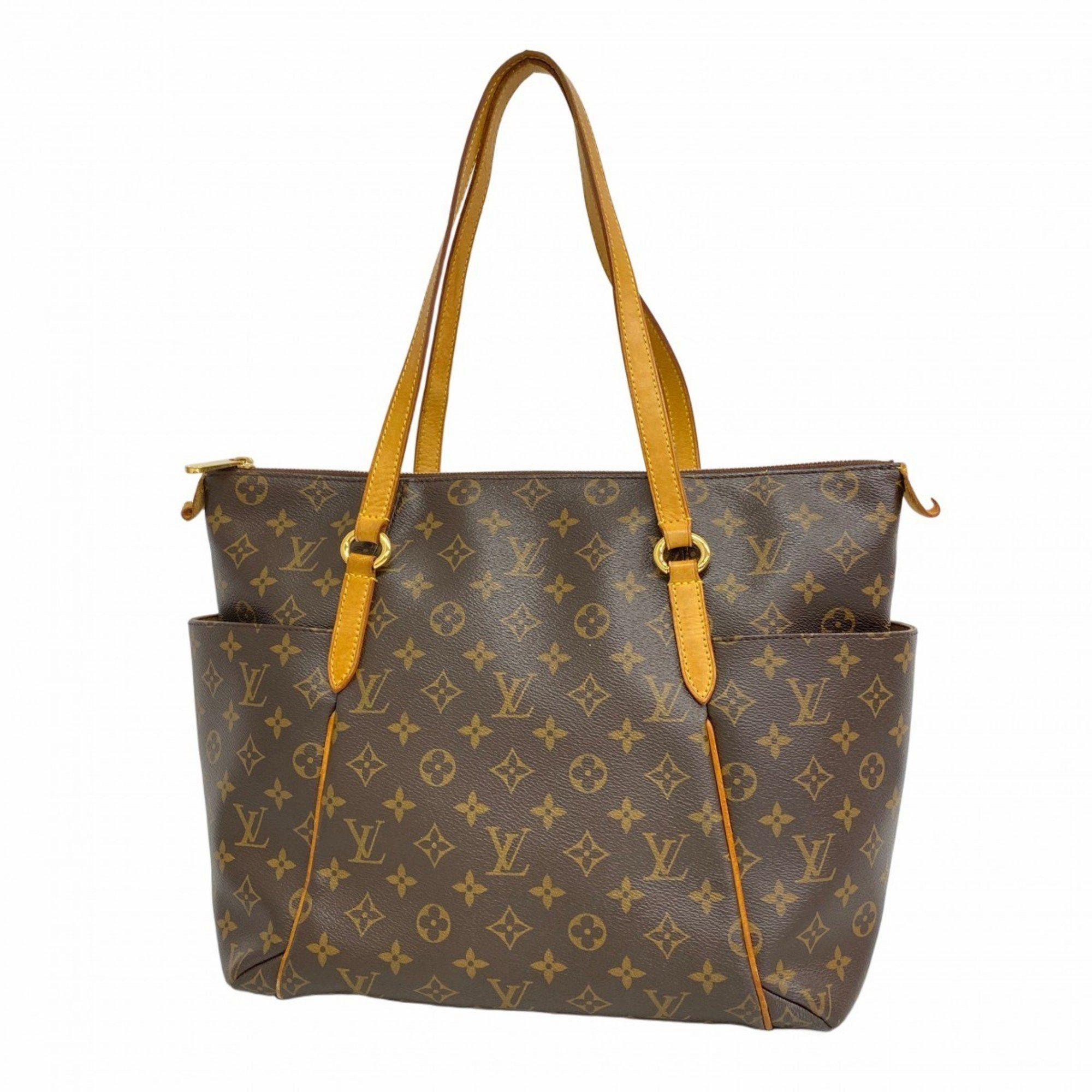 Louis Vuitton Tote Bag Monogram Totally Mm M56689 Brown Women's