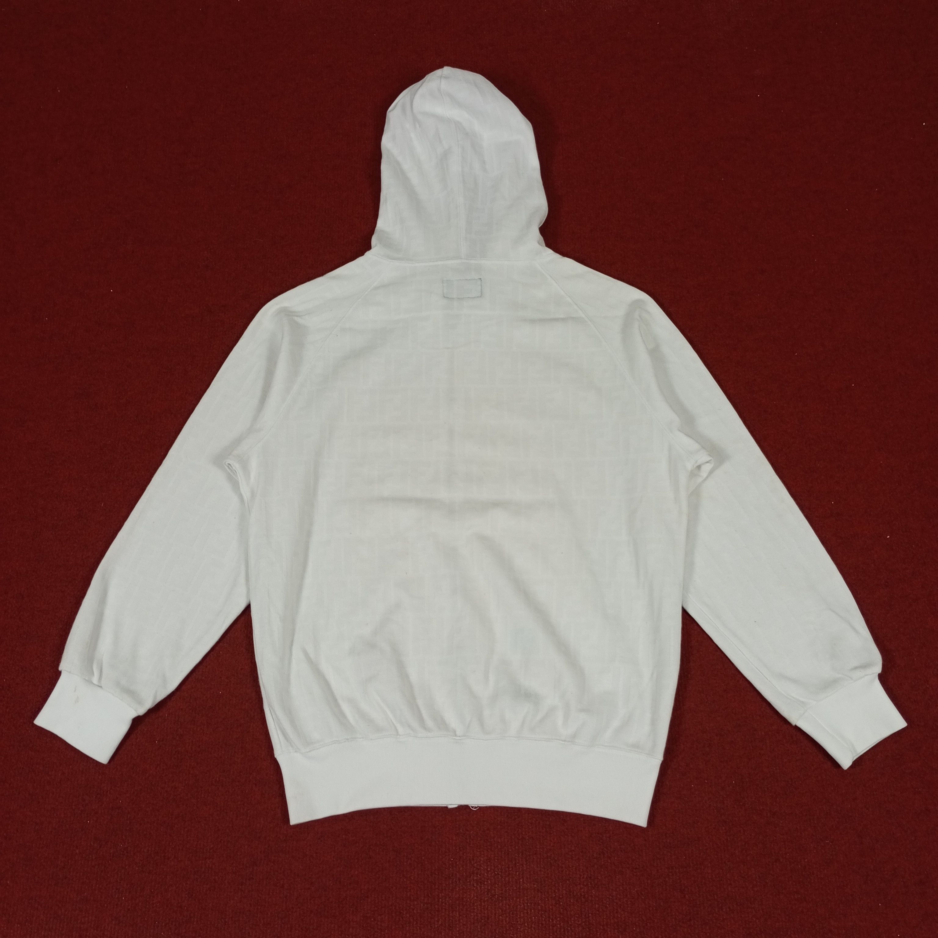 Fendi × Vintage Fendi Fashion Brand Zipper Hoodies Size US S / EU 44-46 / 1 - 3 Thumbnail