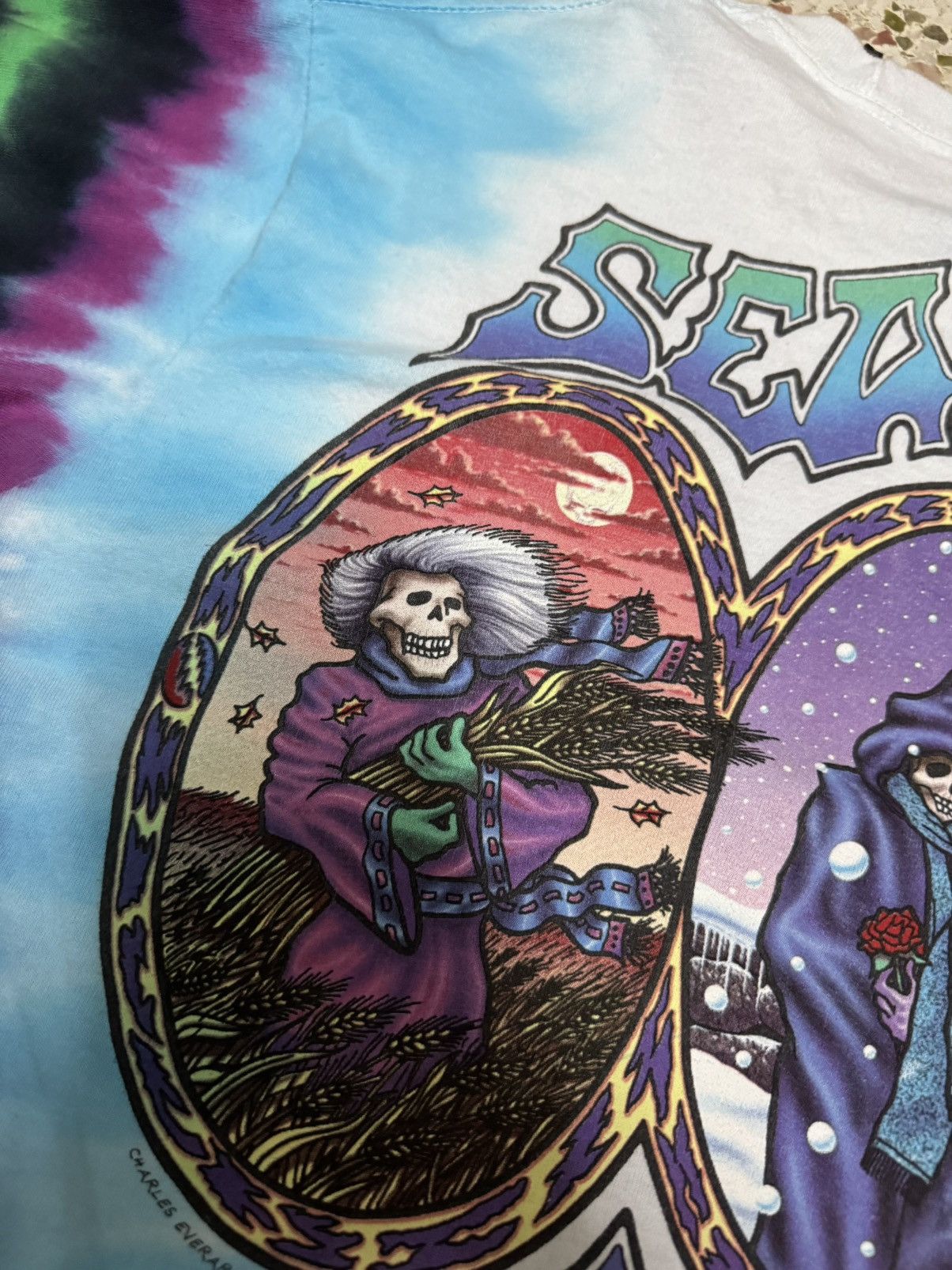 Grateful Dead × Vintage Vintage ‘01 Grateful Dead Seasons of the Dead Endless Tour Size US L / EU 52-54 / 3 - 12 Thumbnail