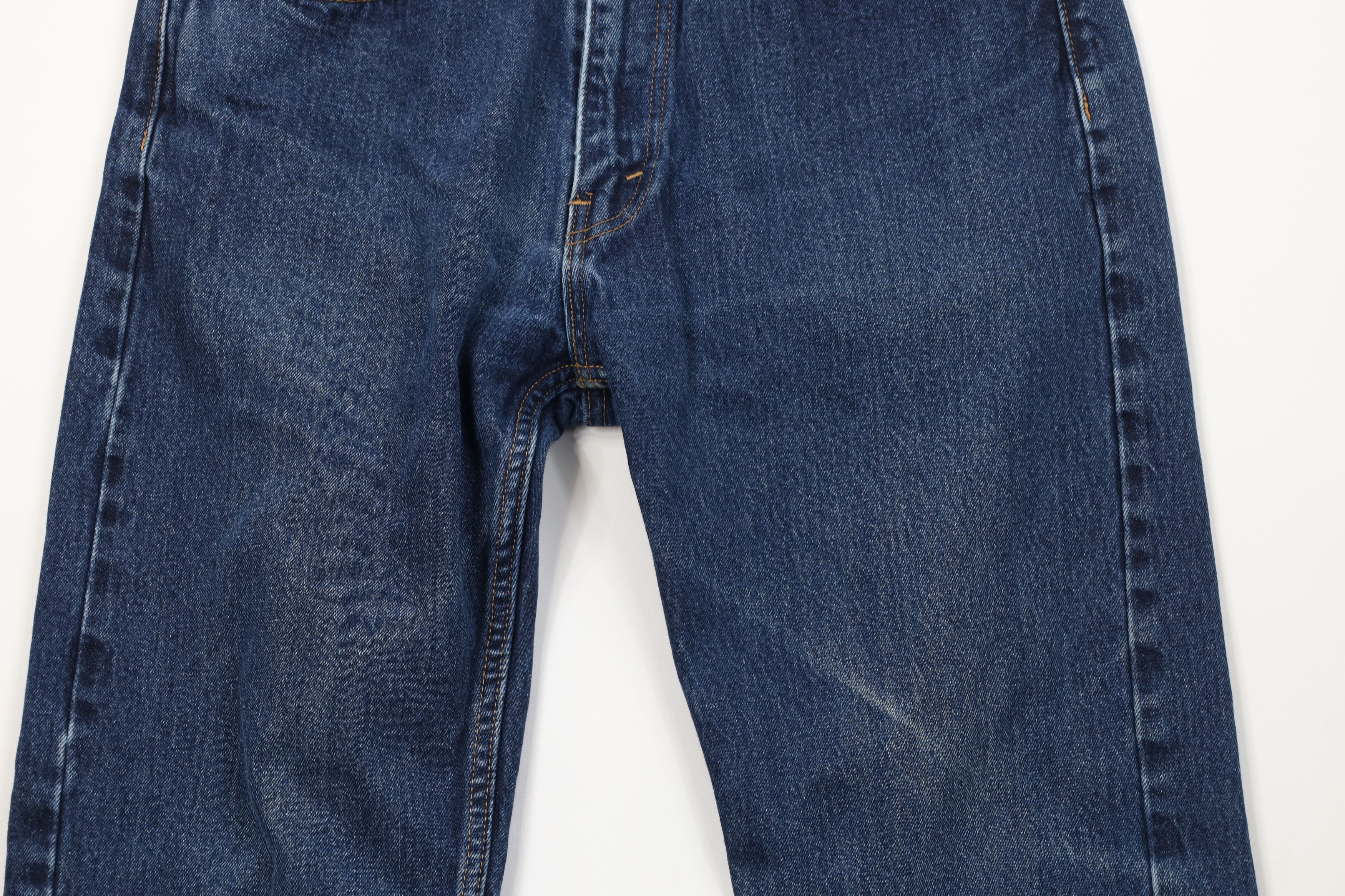 Levi's Vintage Y2K Levis 505 Regular Straight Leg Denim Jeans Blue Size US 36 / EU 52 - 3 Thumbnail