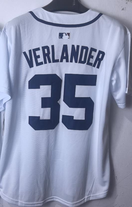 MLB Detroit Tigers #35 Verlander Jersey Size US XL / EU 56 / 4 - 1 Thumbnail