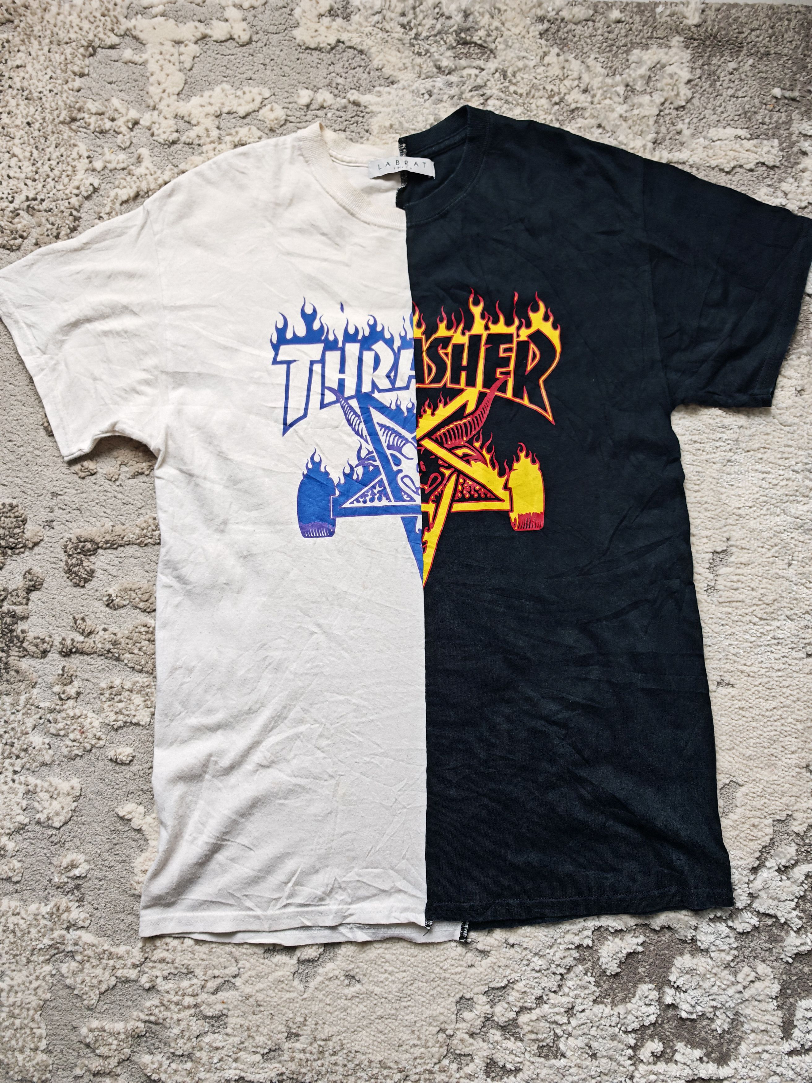 Labrat Labrat x Trasher Flame Tshirt Size US M / EU 48-50 / 2 - 1 Thumbnail